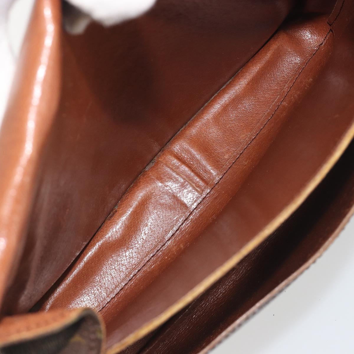 LOUIS VUITTON Monogram Cartouchiere GM Shoulder Bag M51252 LV Auth 194315