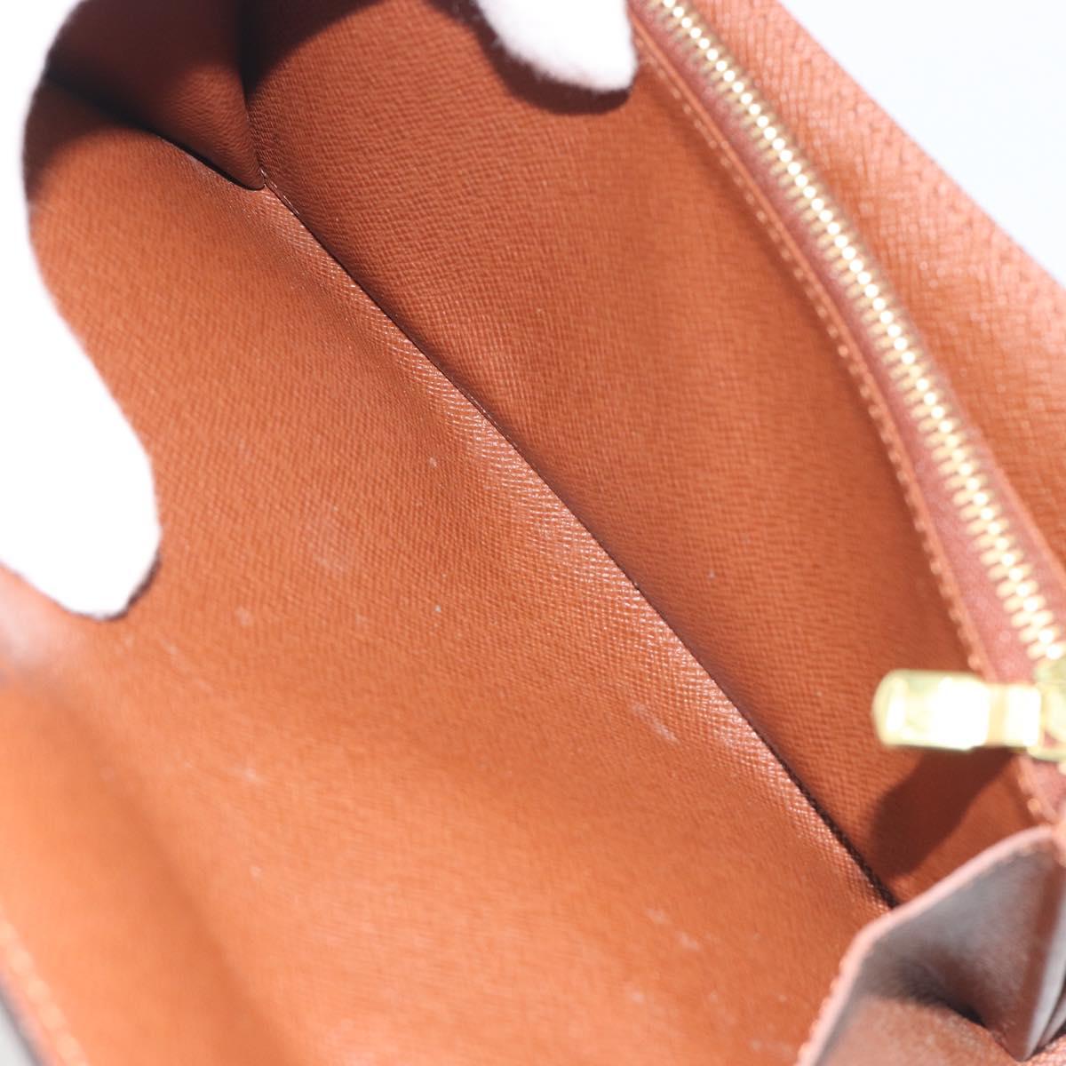 LOUIS VUITTON Pochette Porte Monnaie Credit Long Wallet M61726 LV Auth 194317A