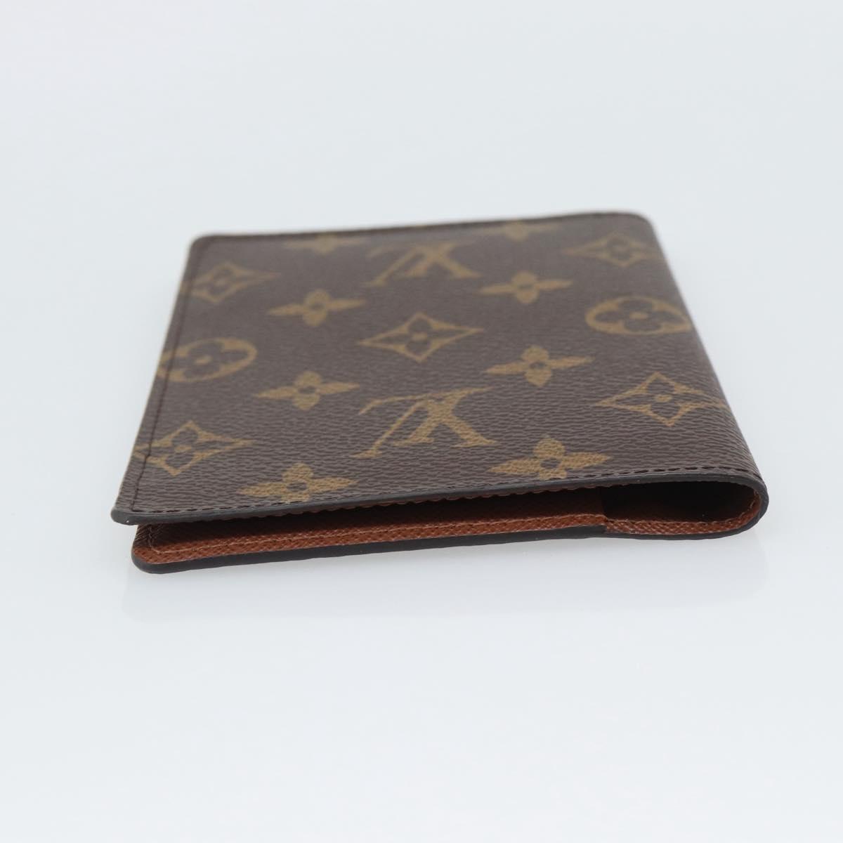 LOUIS VUITTON Monogram Couverture passport Passport Case M64502 LV Auth 194320