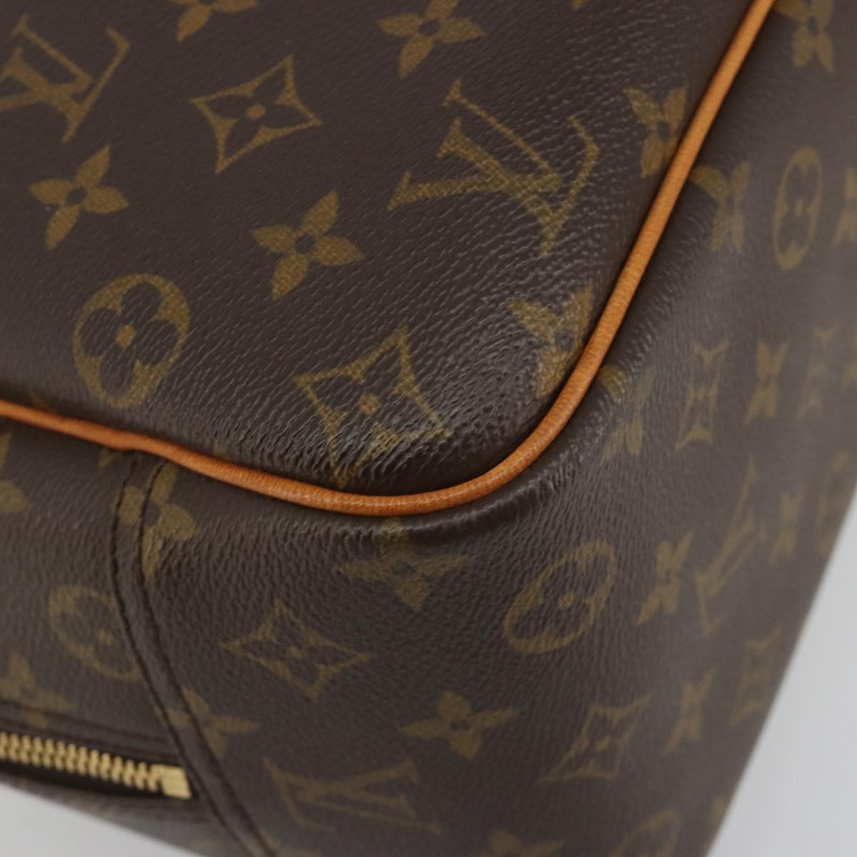 LOUIS VUITTON Monogram Deauville Hand Bag M47270 LV Auth 194333V