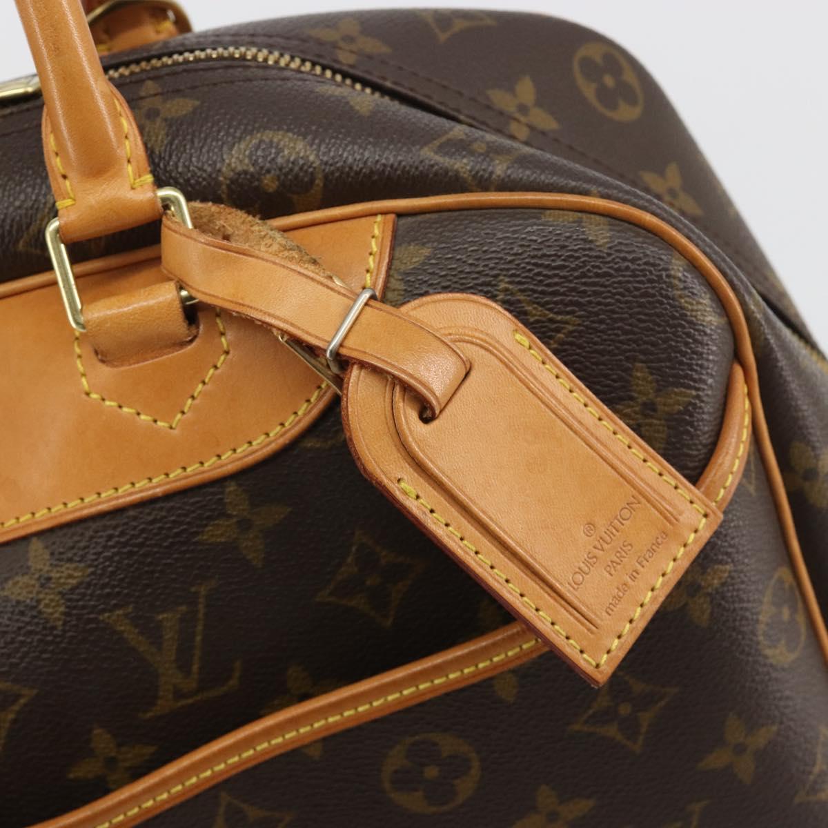 LOUIS VUITTON Monogram Deauville Hand Bag M47270 LV Auth 194333V