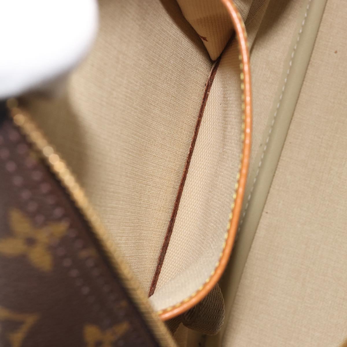 LOUIS VUITTON Monogram Deauville Hand Bag M47270 LV Auth 194333V