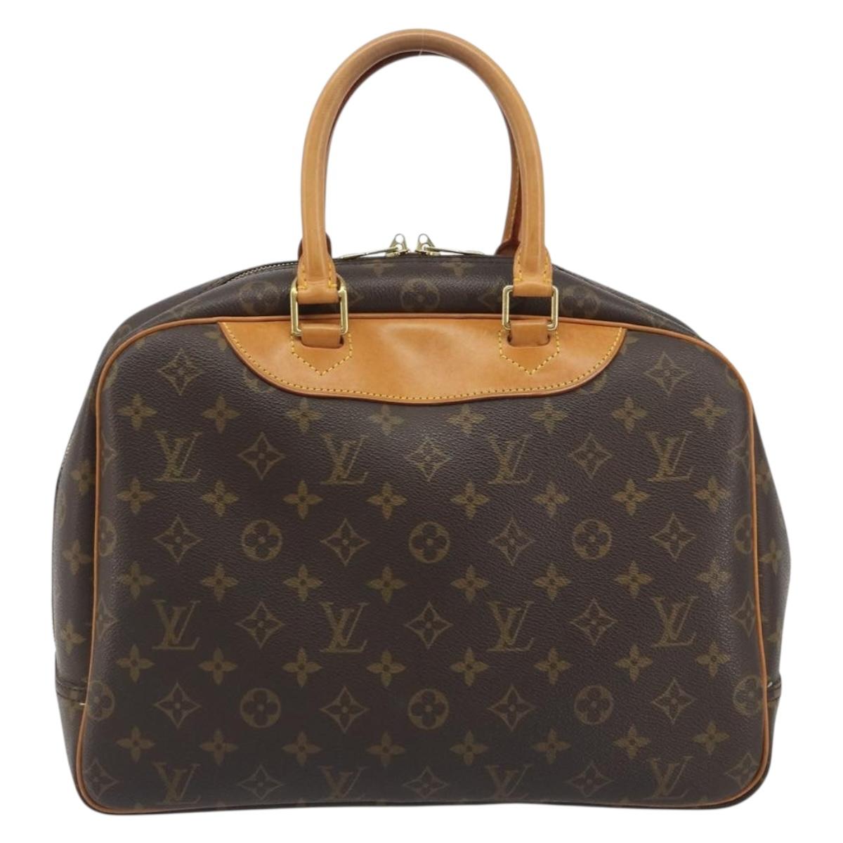 LOUIS VUITTON Monogram Deauville Hand Bag M47270 LV Auth 194333V