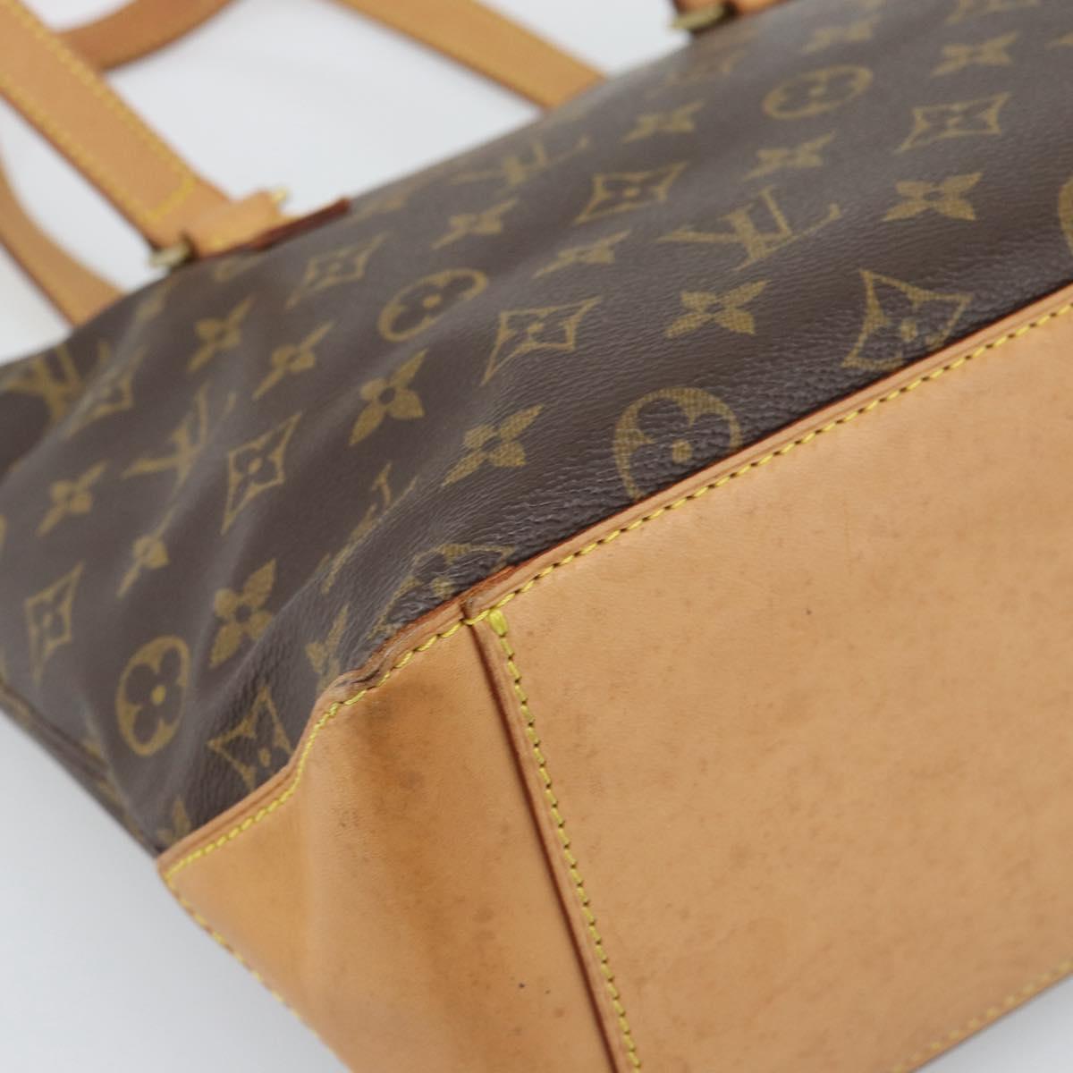 LOUIS VUITTON Monogram Cabas Piano Tote Bag M51148 LV Auth 194343V
