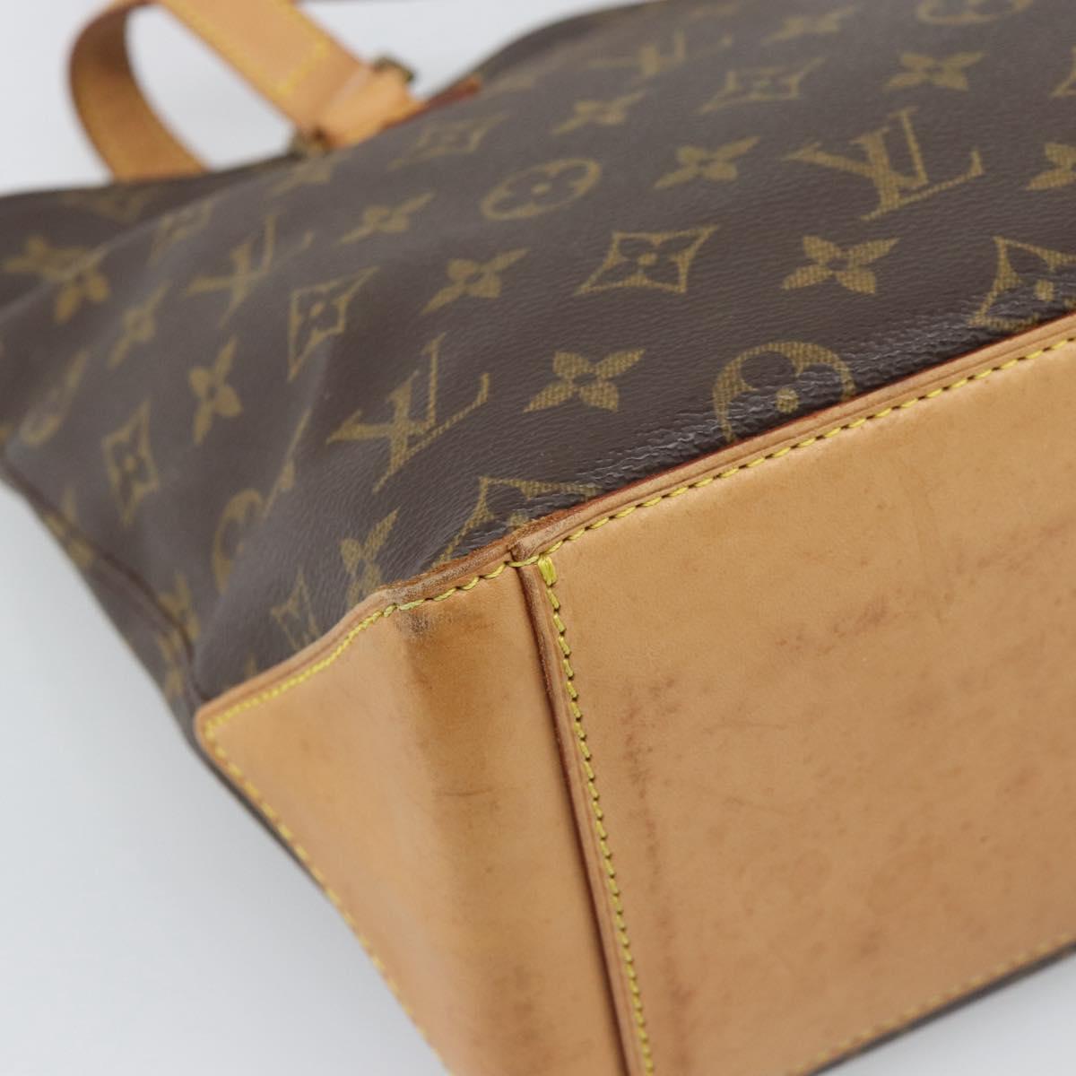 LOUIS VUITTON Monogram Cabas Piano Tote Bag M51148 LV Auth 194343V