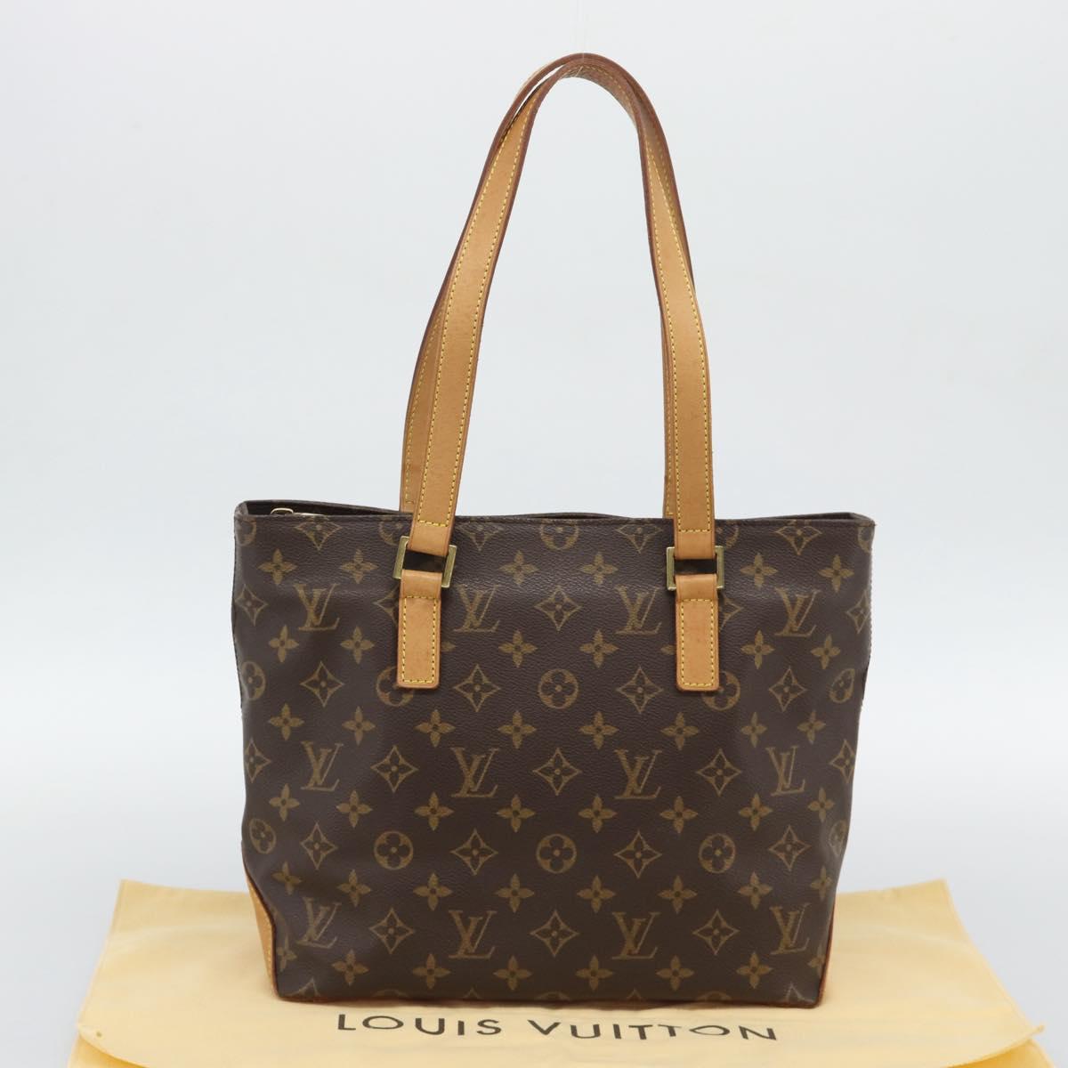 LOUIS VUITTON Monogram Cabas Piano Tote Bag M51148 LV Auth 194343V