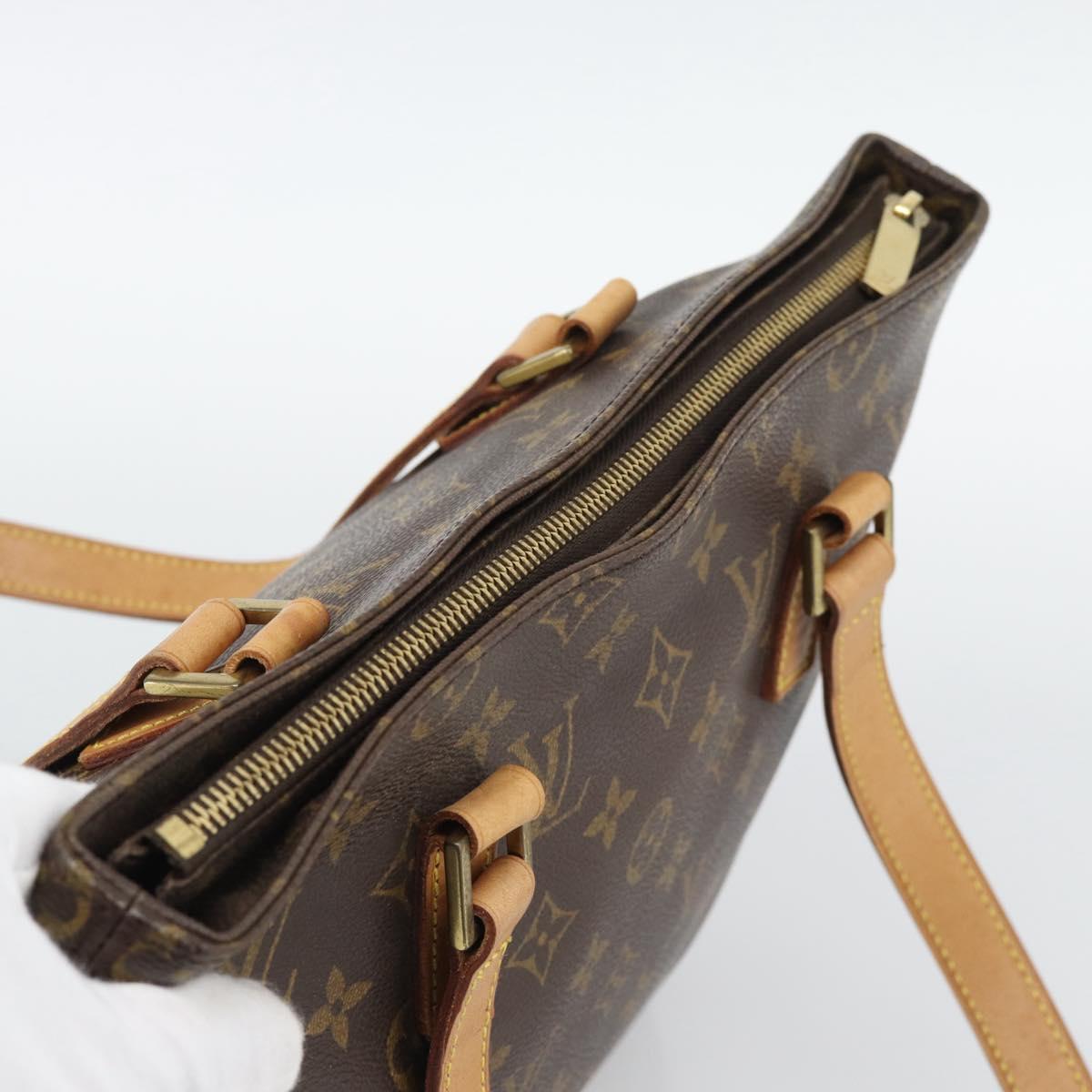 LOUIS VUITTON Monogram Cabas Piano Tote Bag M51148 LV Auth 194343V