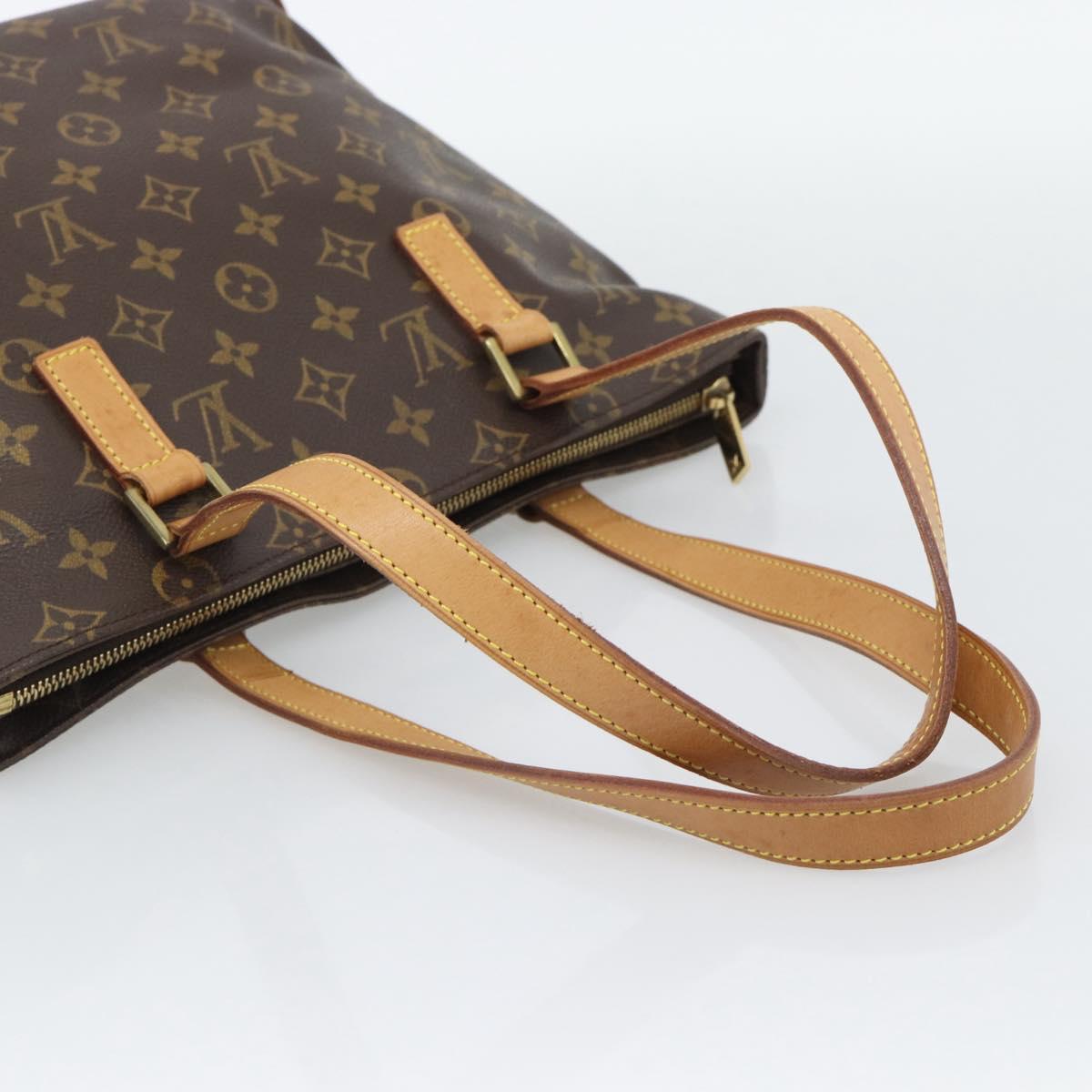 LOUIS VUITTON Monogram Cabas Piano Tote Bag M51148 LV Auth 194343V