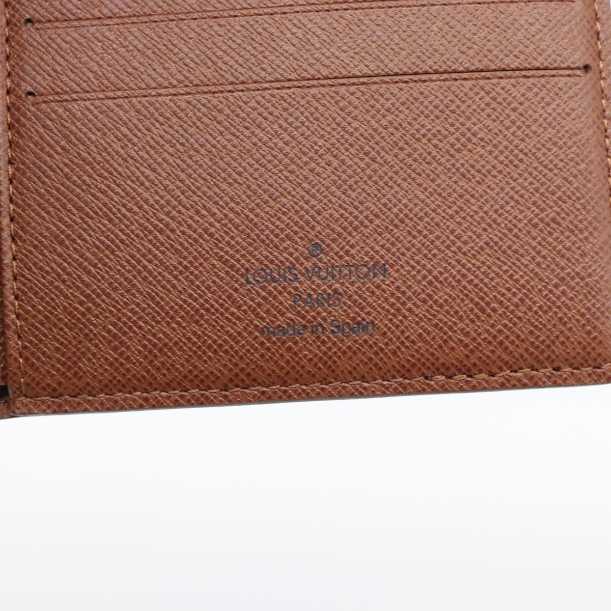 LOUIS VUITTON Porte Billets 10 Cartes Credit Wallet M60883 LV Auth 194345M