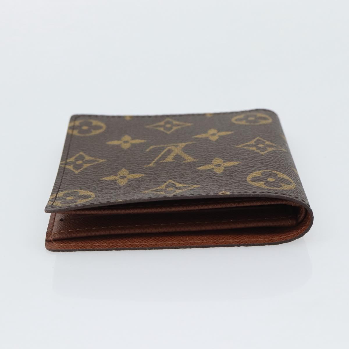 LOUIS VUITTON Porte Billets 10 Cartes Credit Wallet M60883 LV Auth 194345M