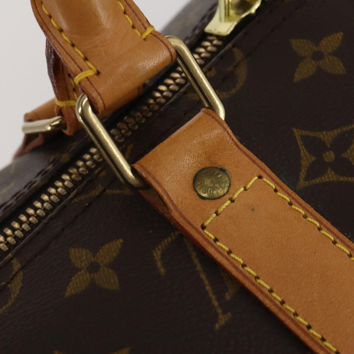 LOUIS VUITTON Monogram Keepall Bandouliere 55 Boston Bag M41414 LV Auth 194346V