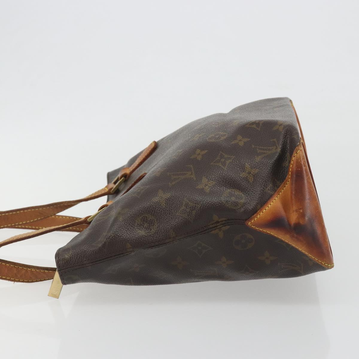 LOUIS VUITTON Monogram Cabas Piano Tote Bag M51148 LV Auth 194347