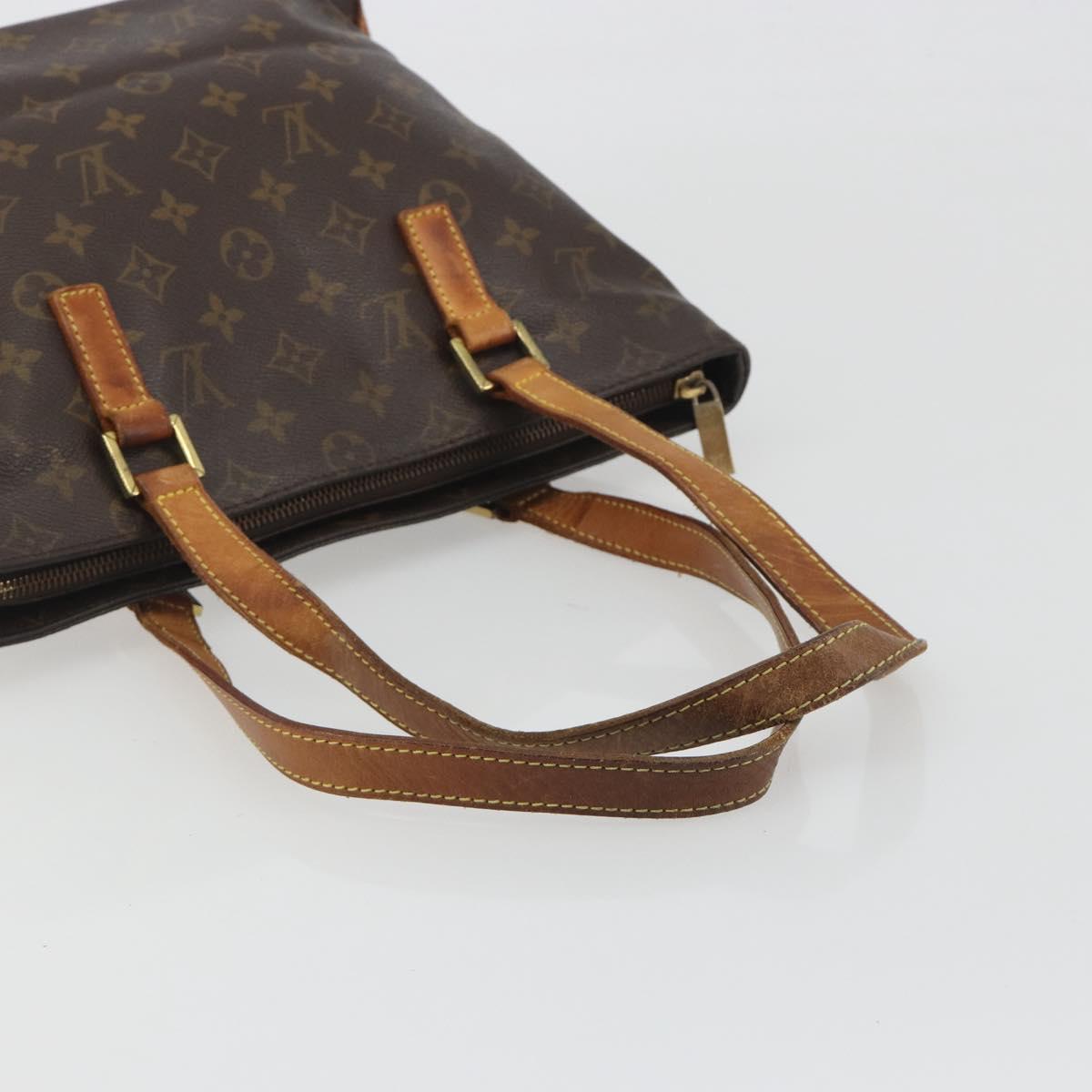 LOUIS VUITTON Monogram Cabas Piano Tote Bag M51148 LV Auth 194347