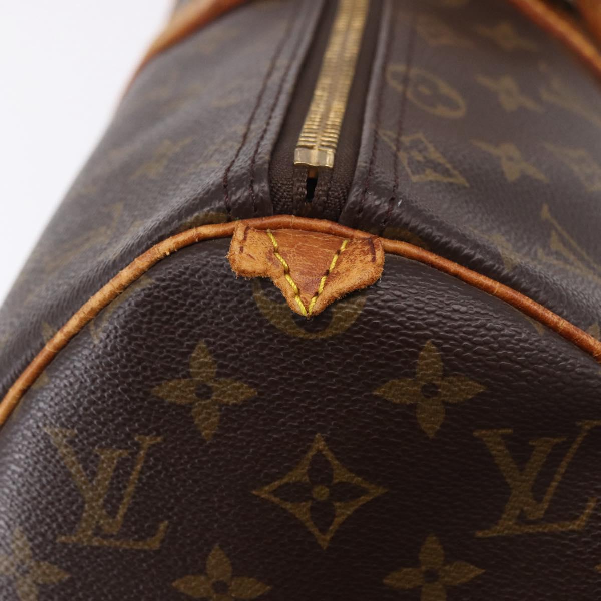 LOUIS VUITTON Monogram Keepall 45 Boston Bag M41428 LV Auth 194353