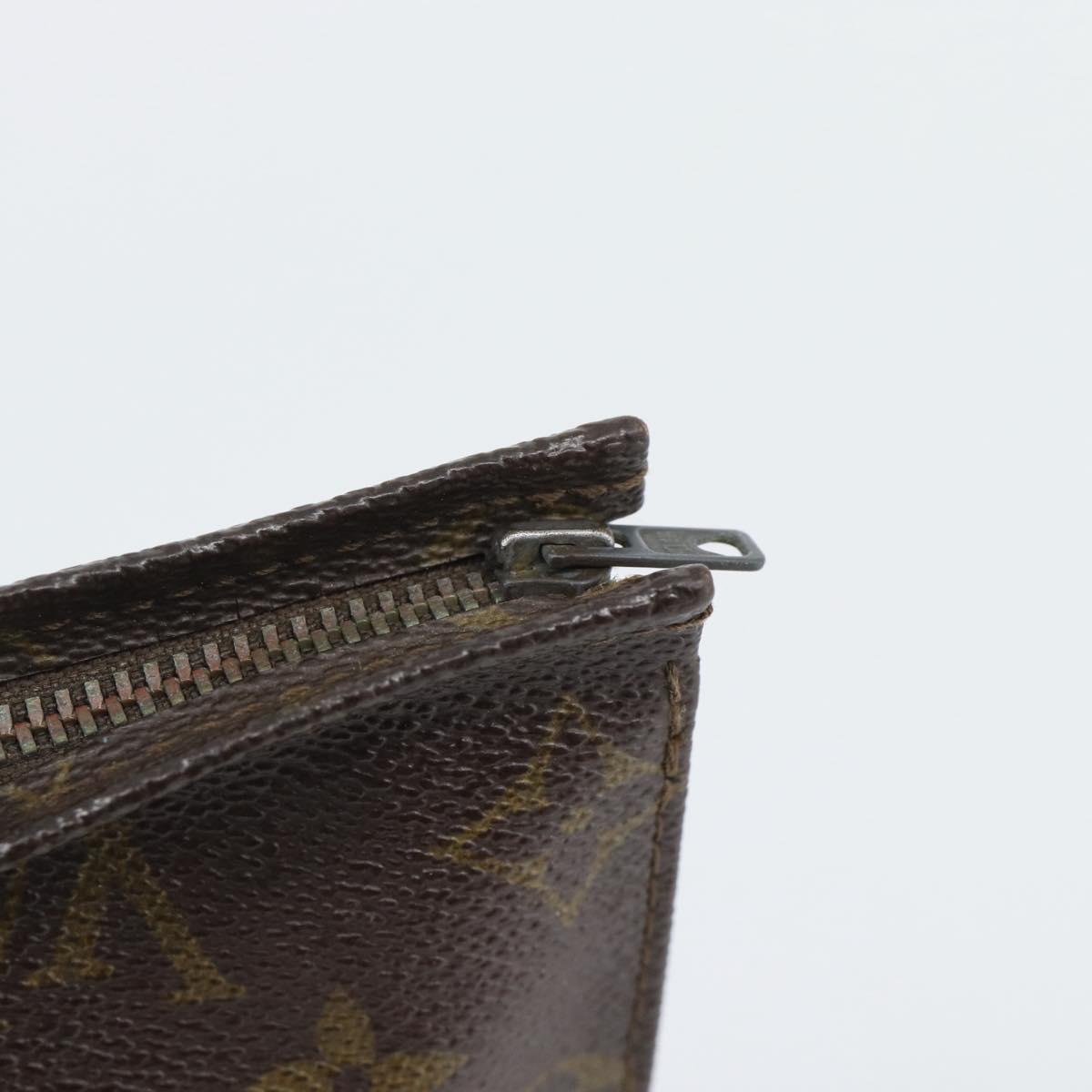 LOUIS VUITTON Monogram Poche Toilette 26 Pouch M47542 LV Auth 194362