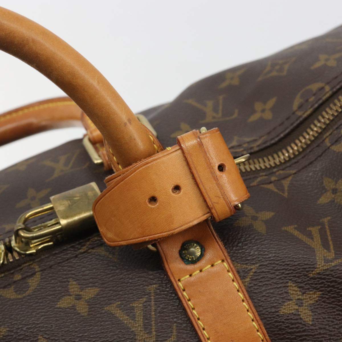 LOUIS VUITTON Monogram Keepall 50 Boston Bag M41426 LV Auth 194386A