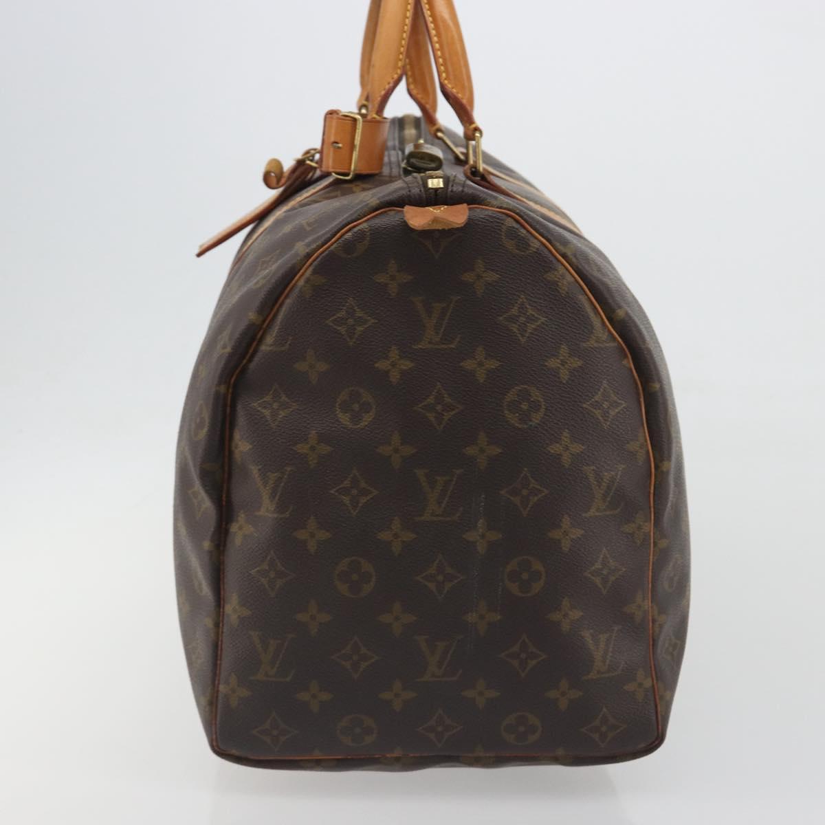 LOUIS VUITTON Monogram Keepall 50 Boston Bag M41426 LV Auth 194386A