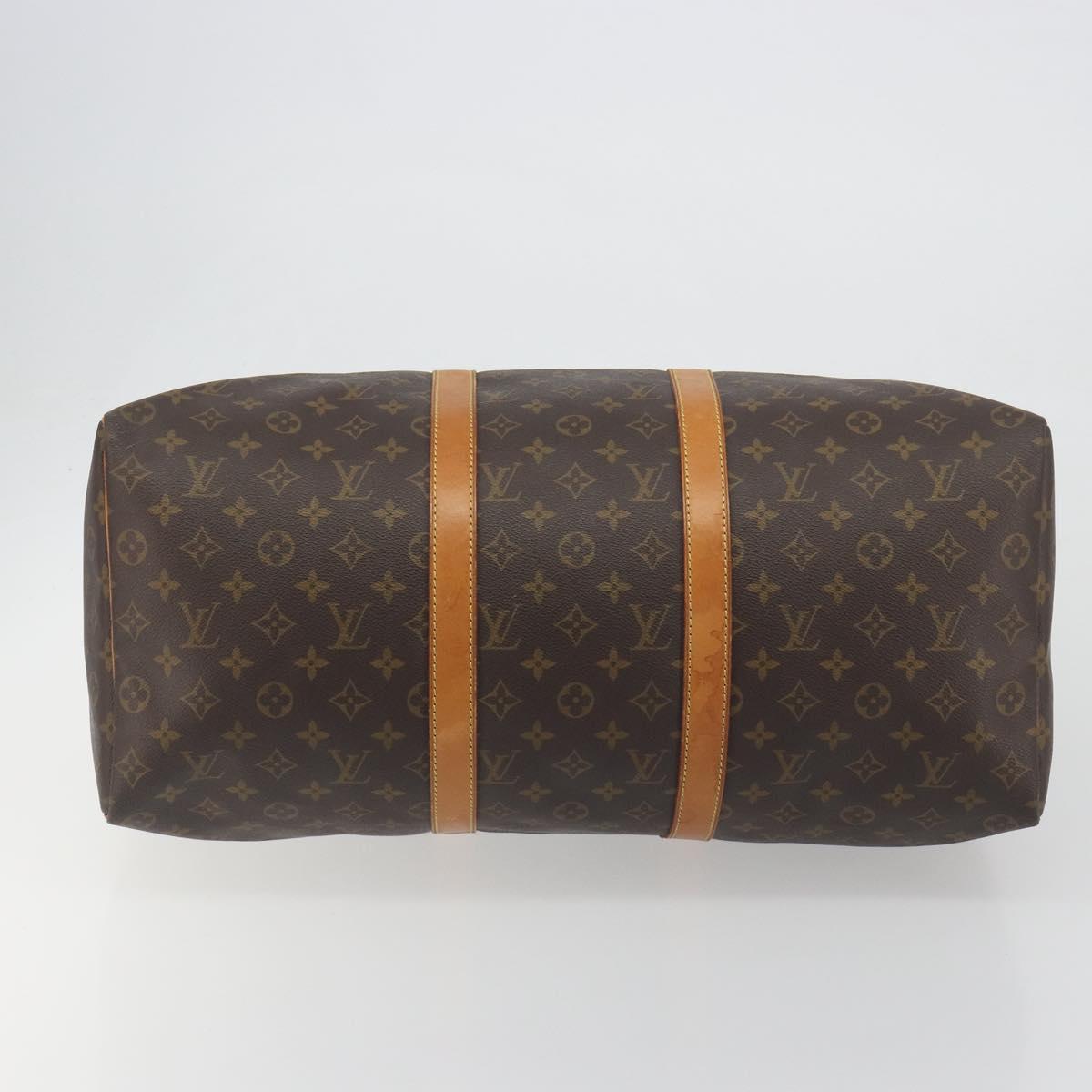 LOUIS VUITTON Monogram Keepall 50 Boston Bag M41426 LV Auth 194386A