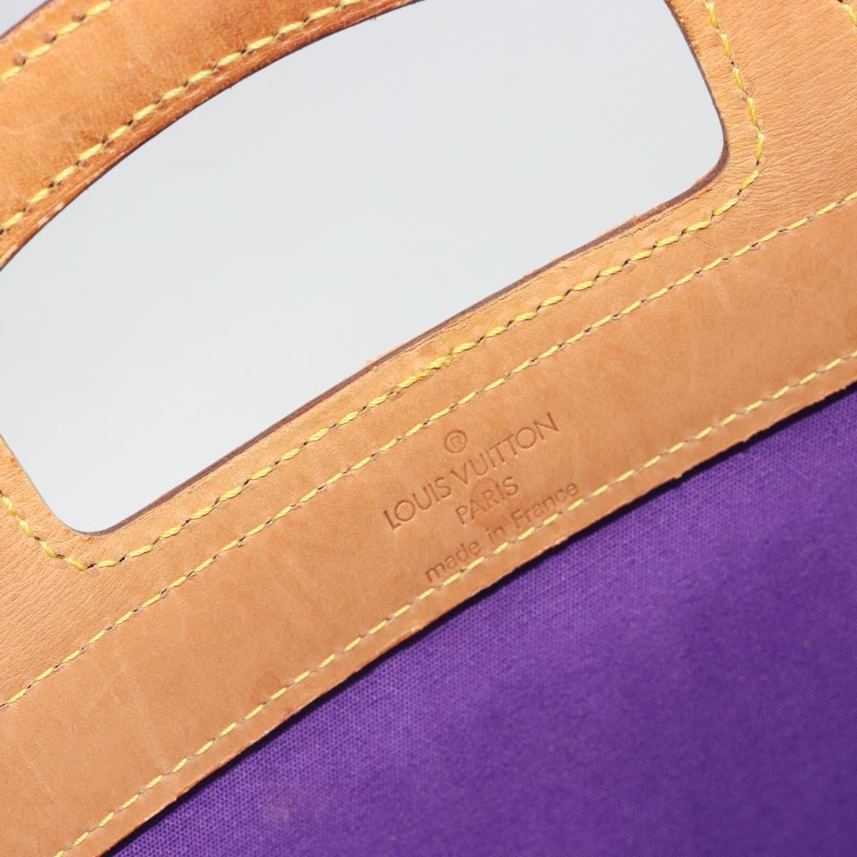 LOUIS VUITTON Monogram Vernis Stanton Hand Bag Viole M91079 LV Auth 194397