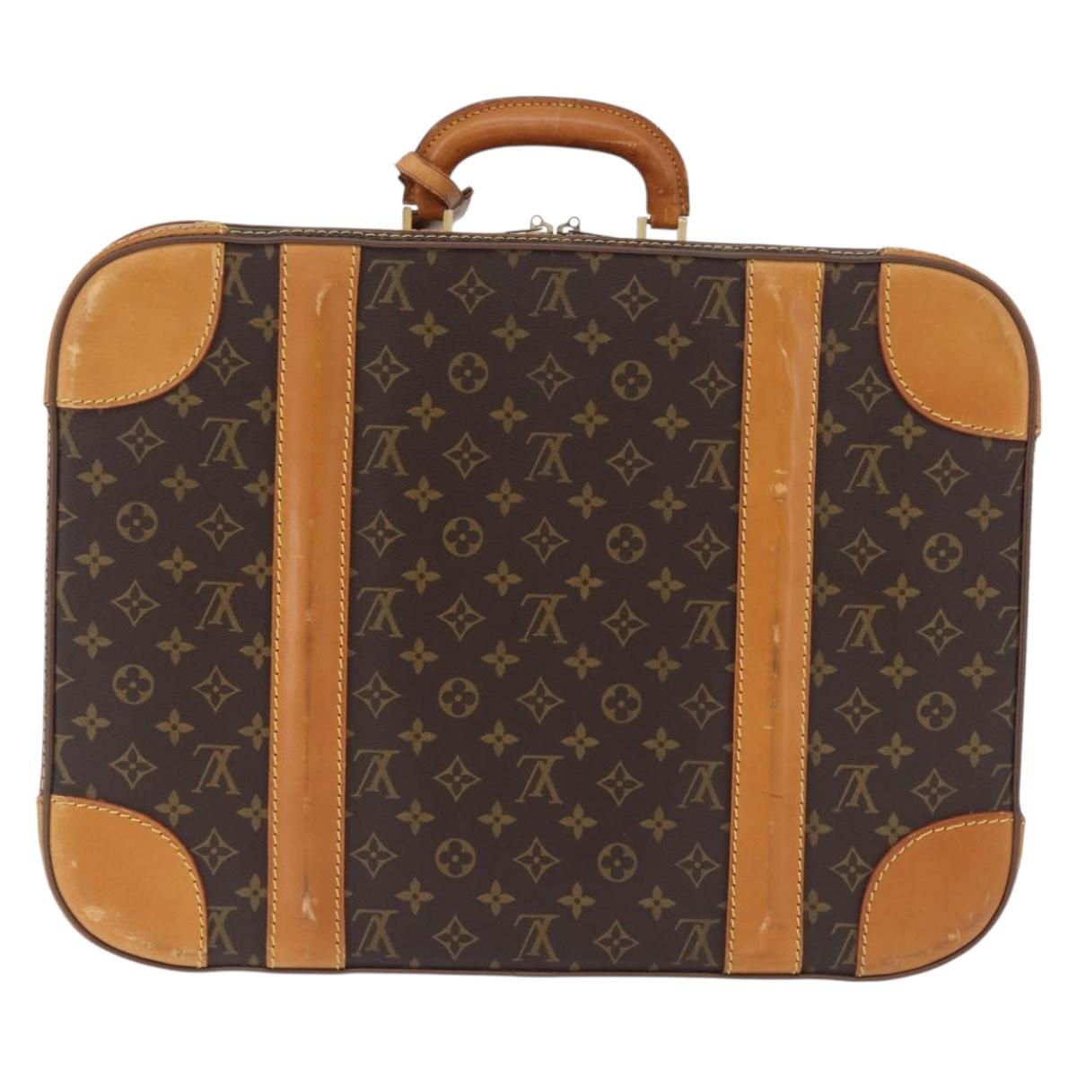 LOUIS VUITTON Monogram Stratos 50 Trunk M23238 LV Auth 194415