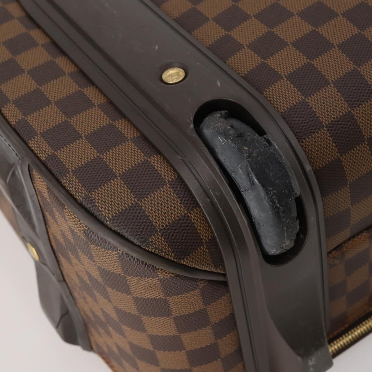 LOUIS VUITTON Damier Ebene Pegas 55 Suitcase N23294 LV Auth 194416