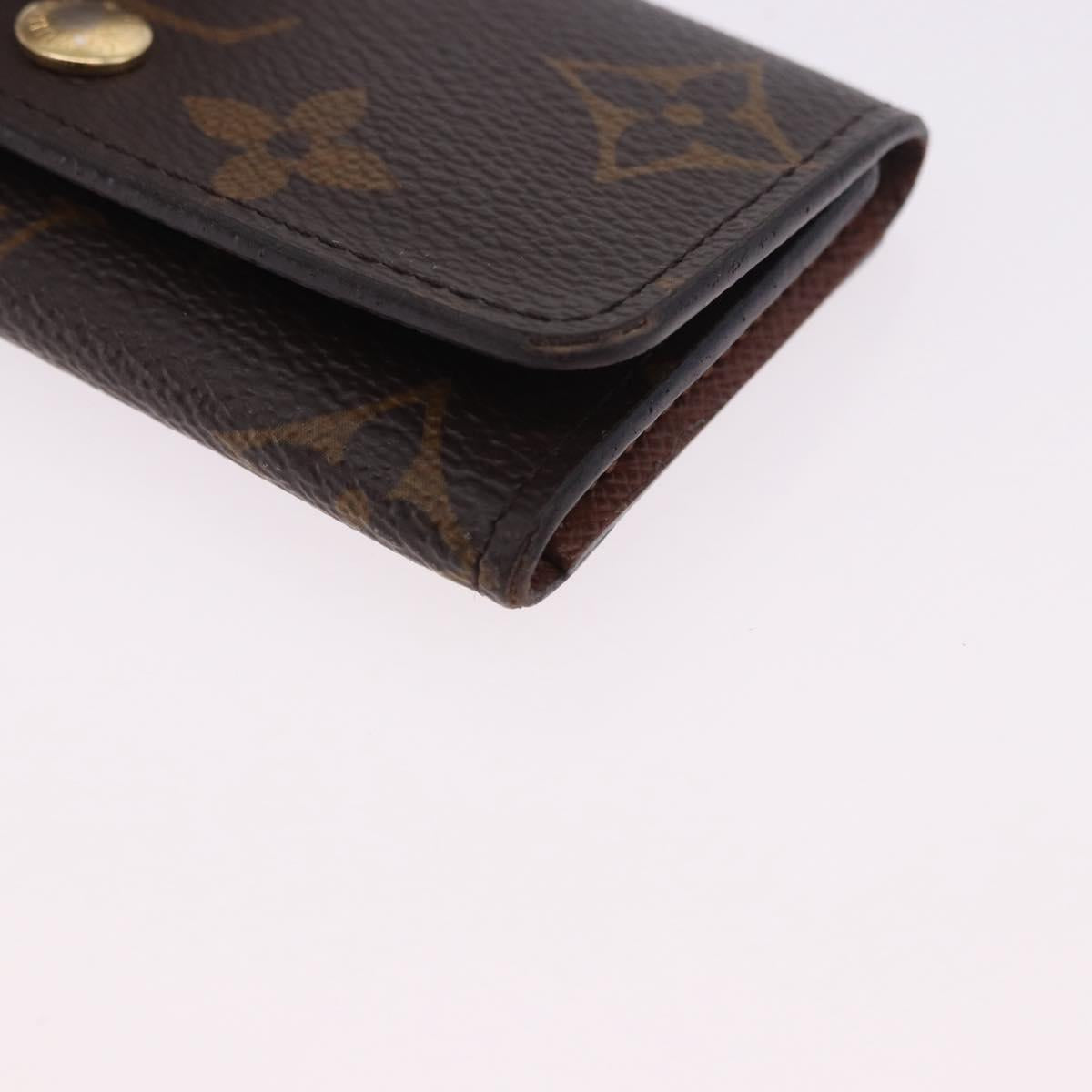 LOUIS VUITTON Monogram Multicles 4 Key Case Monogram M62631 LV Auth 194456A