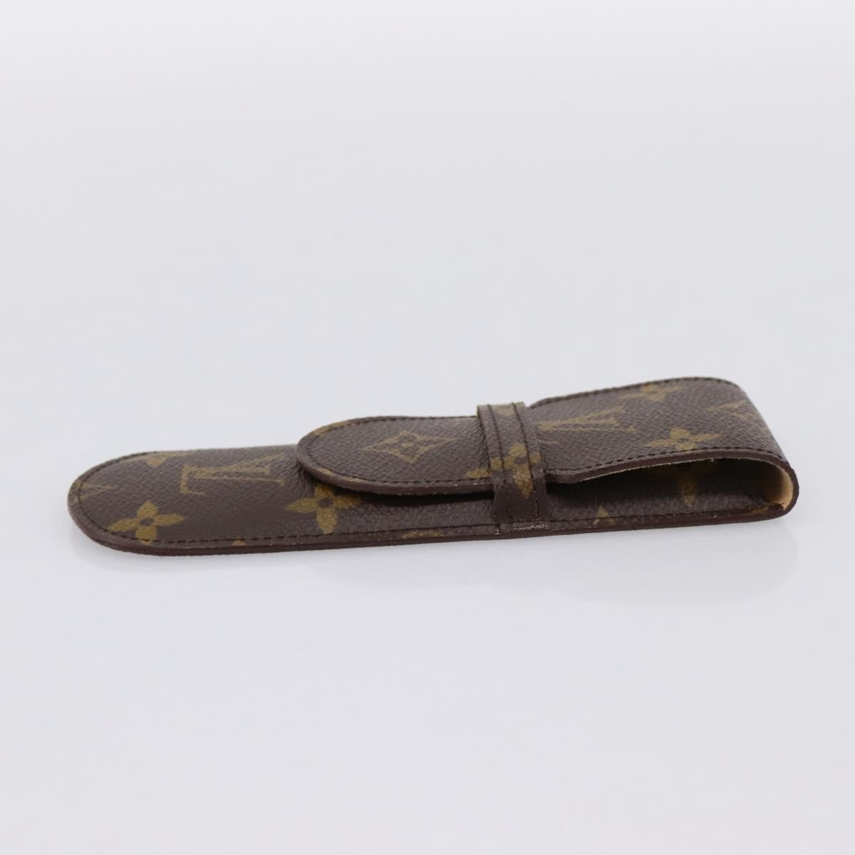 LOUIS VUITTON Monogram Etui Stilo Pen Case M62990 LV Auth 194465