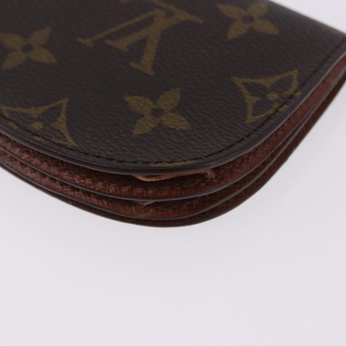LOUIS VUITTON Monogram Porte Monnaie Guze Coin Purse M61970 LV Auth 194467A