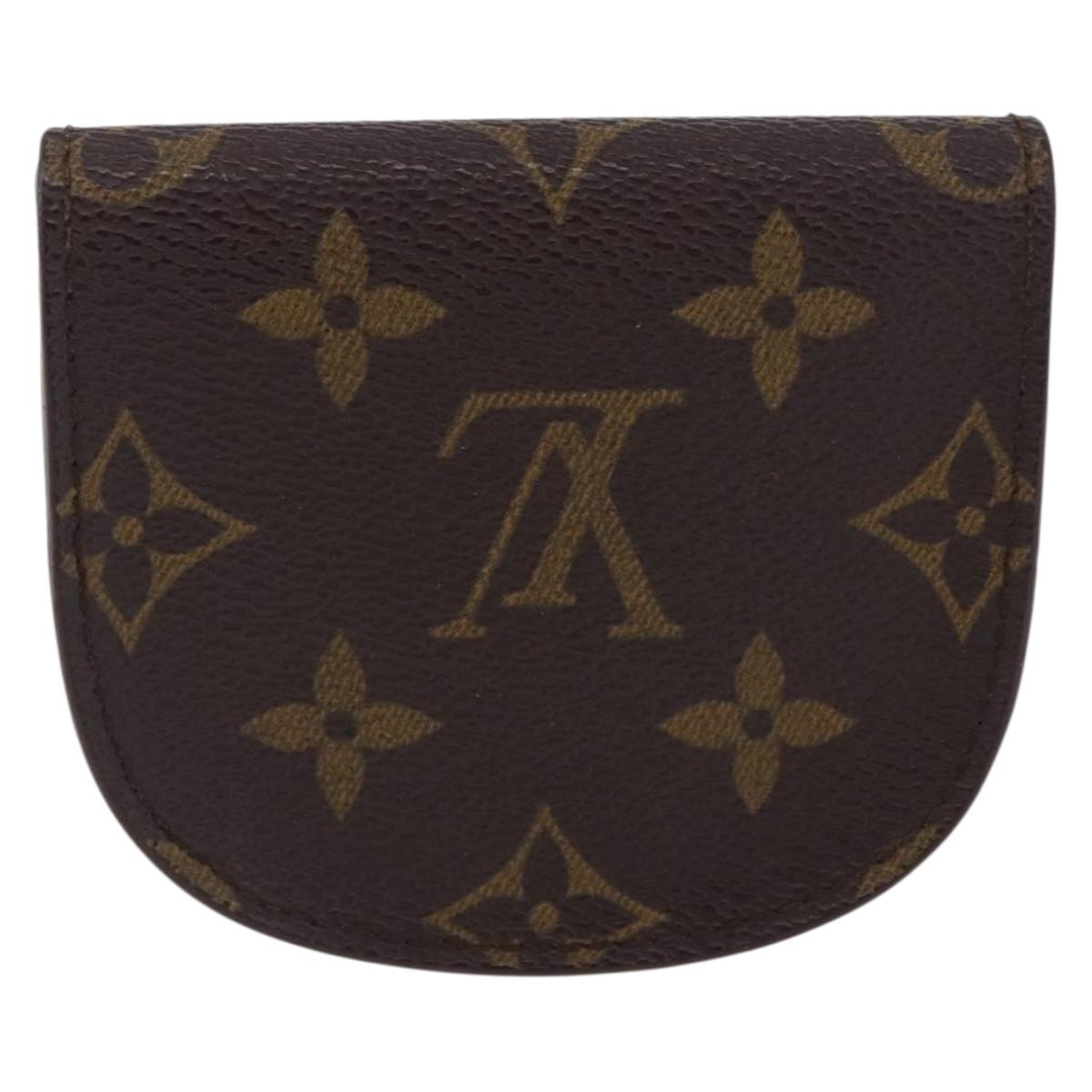LOUIS VUITTON Monogram Porte Monnaie Guze Coin Purse M61970 LV Auth 194467A