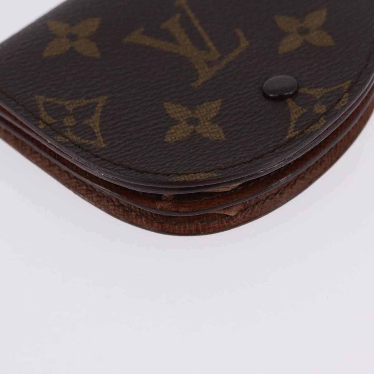 LOUIS VUITTON Monogram Porte Monnaie Guze Coin Purse M61970 LV Auth 194467A
