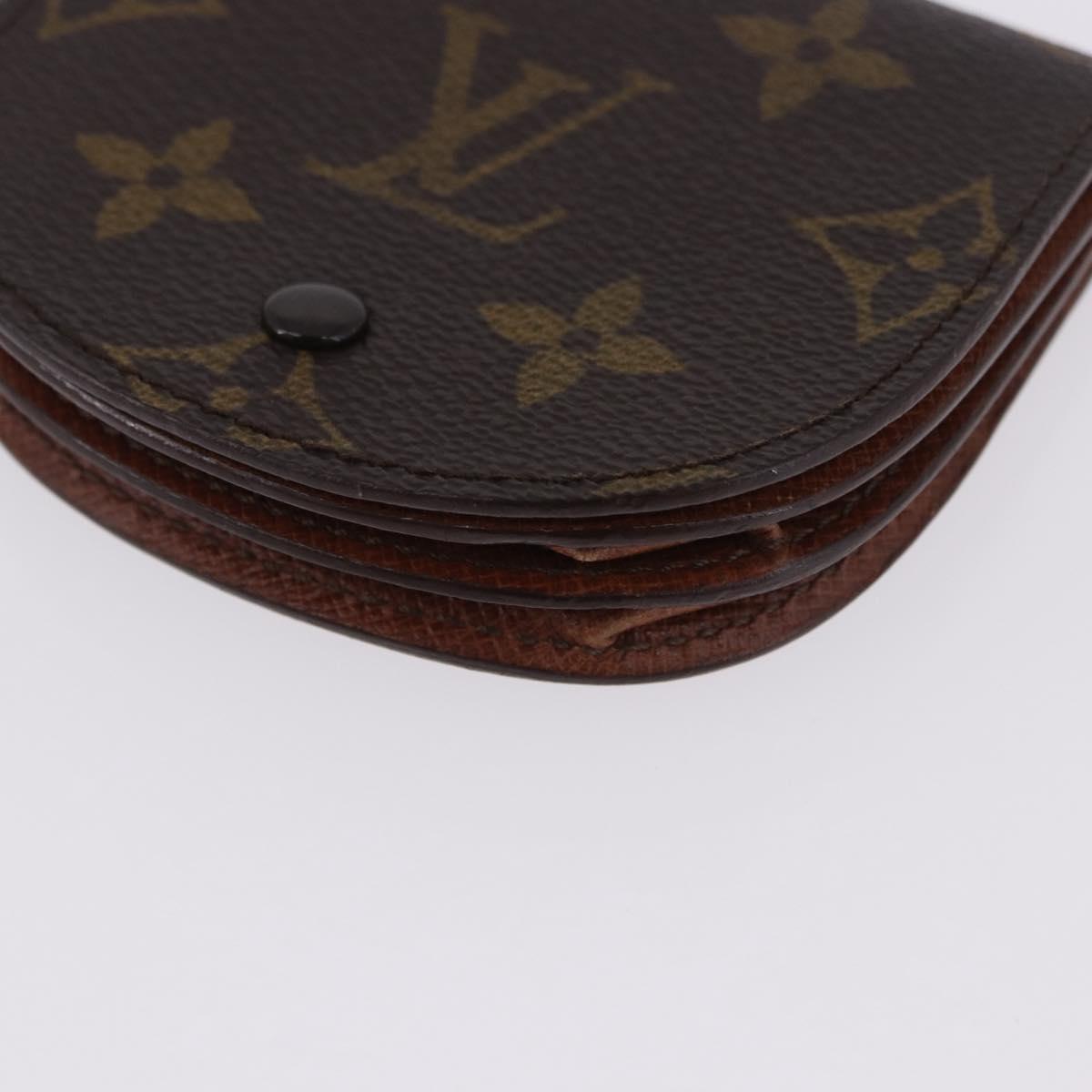 LOUIS VUITTON Monogram Porte Monnaie Guze Coin Purse M61970 LV Auth 194467A