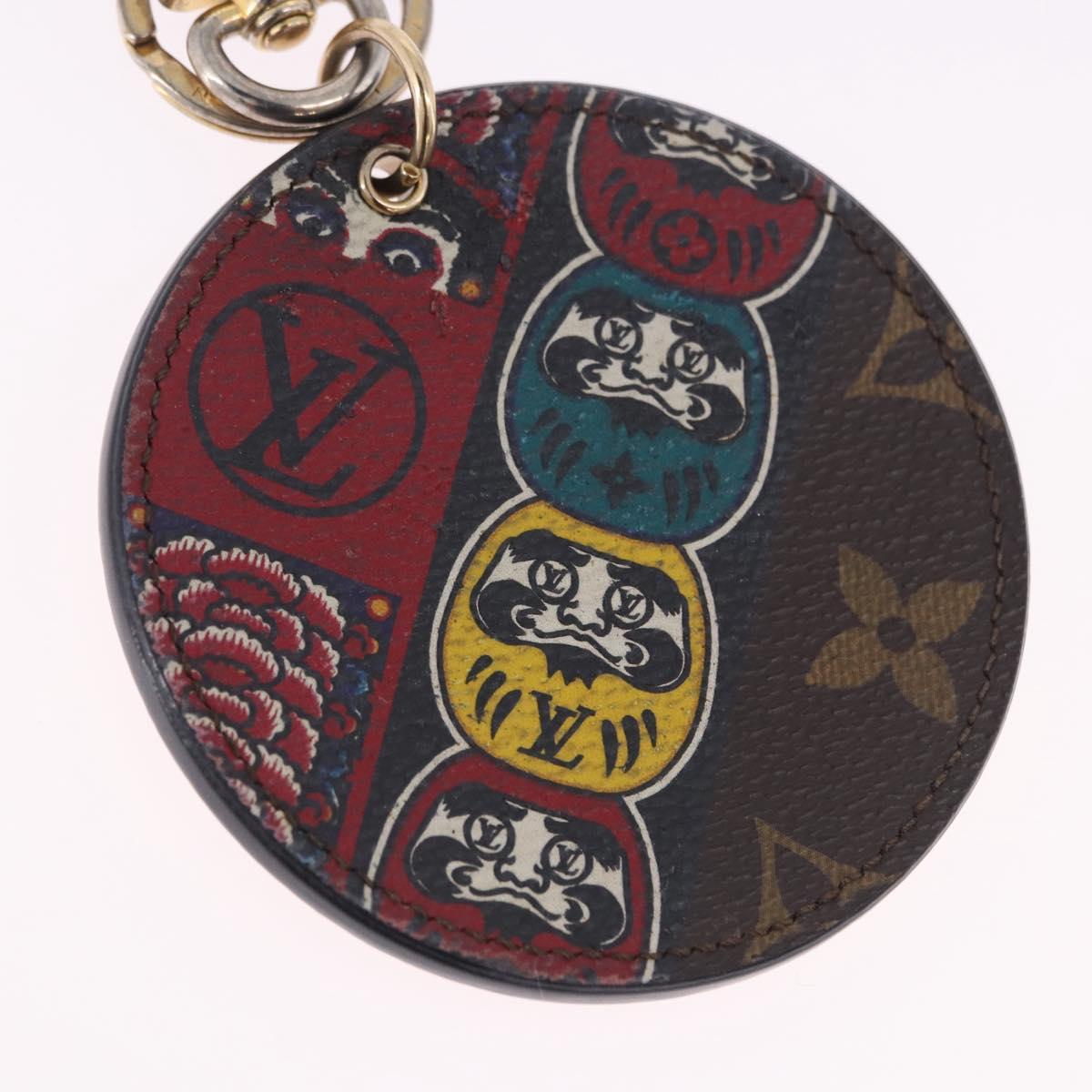 LOUIS VUITTON Yamamoto Hirosai Porte Cles Illustre Charm MP1958 Auth 194468
