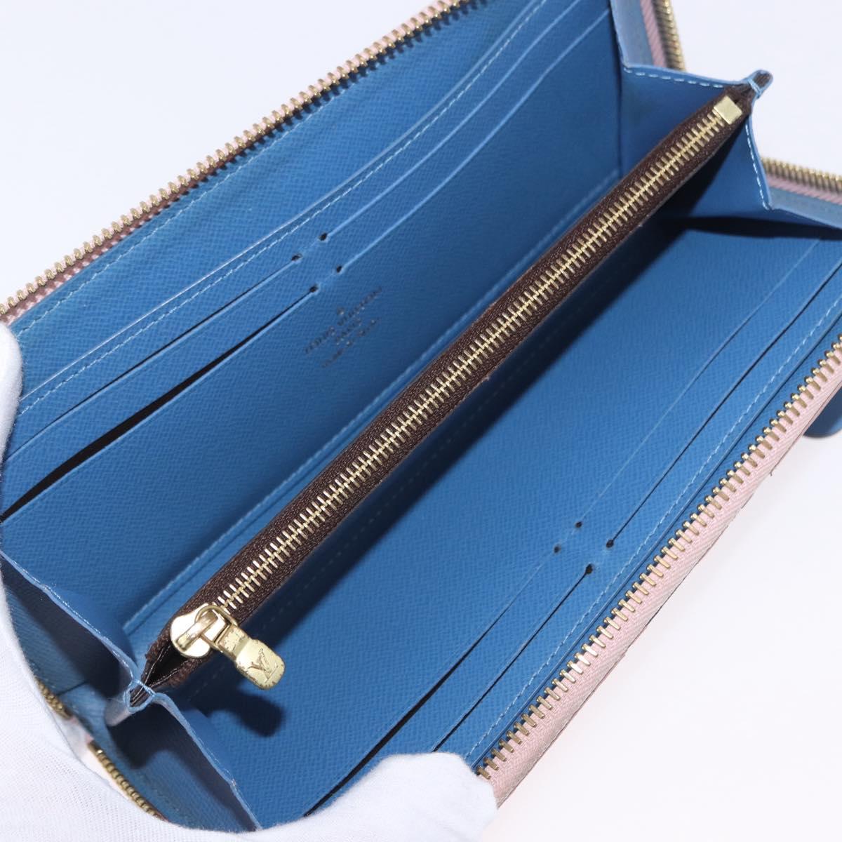 LOUIS VUITTON Monogram Portefeuille Clemence Long Wallet M60742 LV Auth 194475A