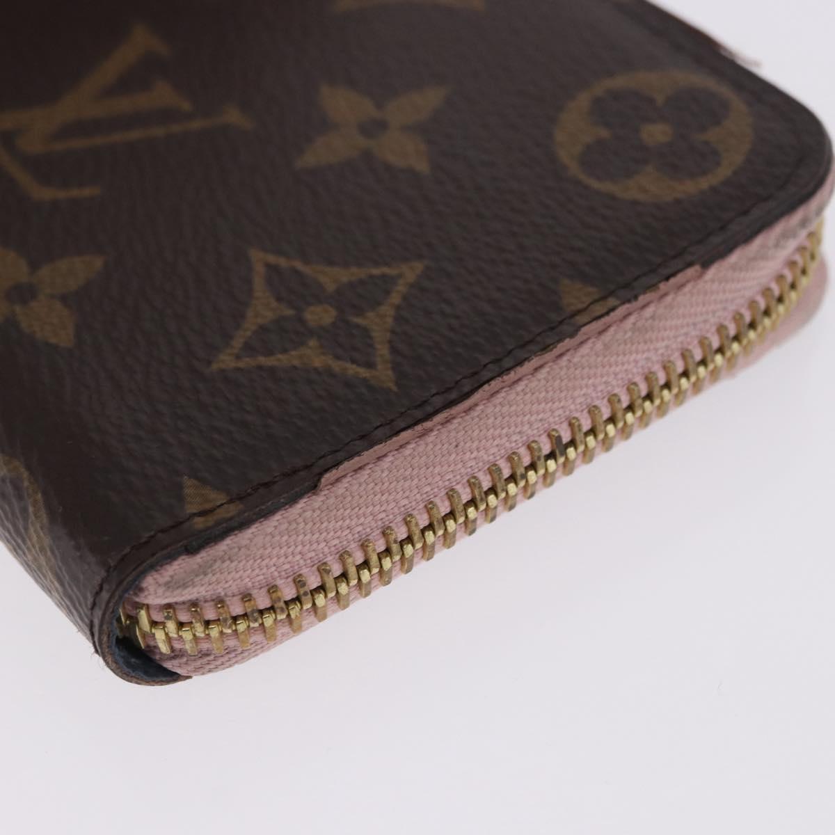 LOUIS VUITTON Monogram Portefeuille Clemence Long Wallet M60742 LV Auth 194475A