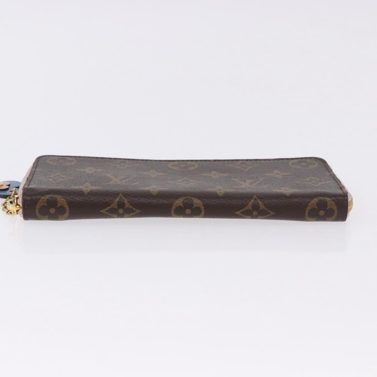 LOUIS VUITTON Monogram Portefeuille Clemence Long Wallet M60742 LV Auth 194475A