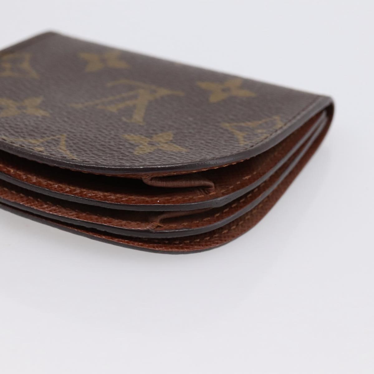 LOUIS VUITTON Monogram Porte Monnaie Guze Coin Purse M61970 LV Auth 194477A