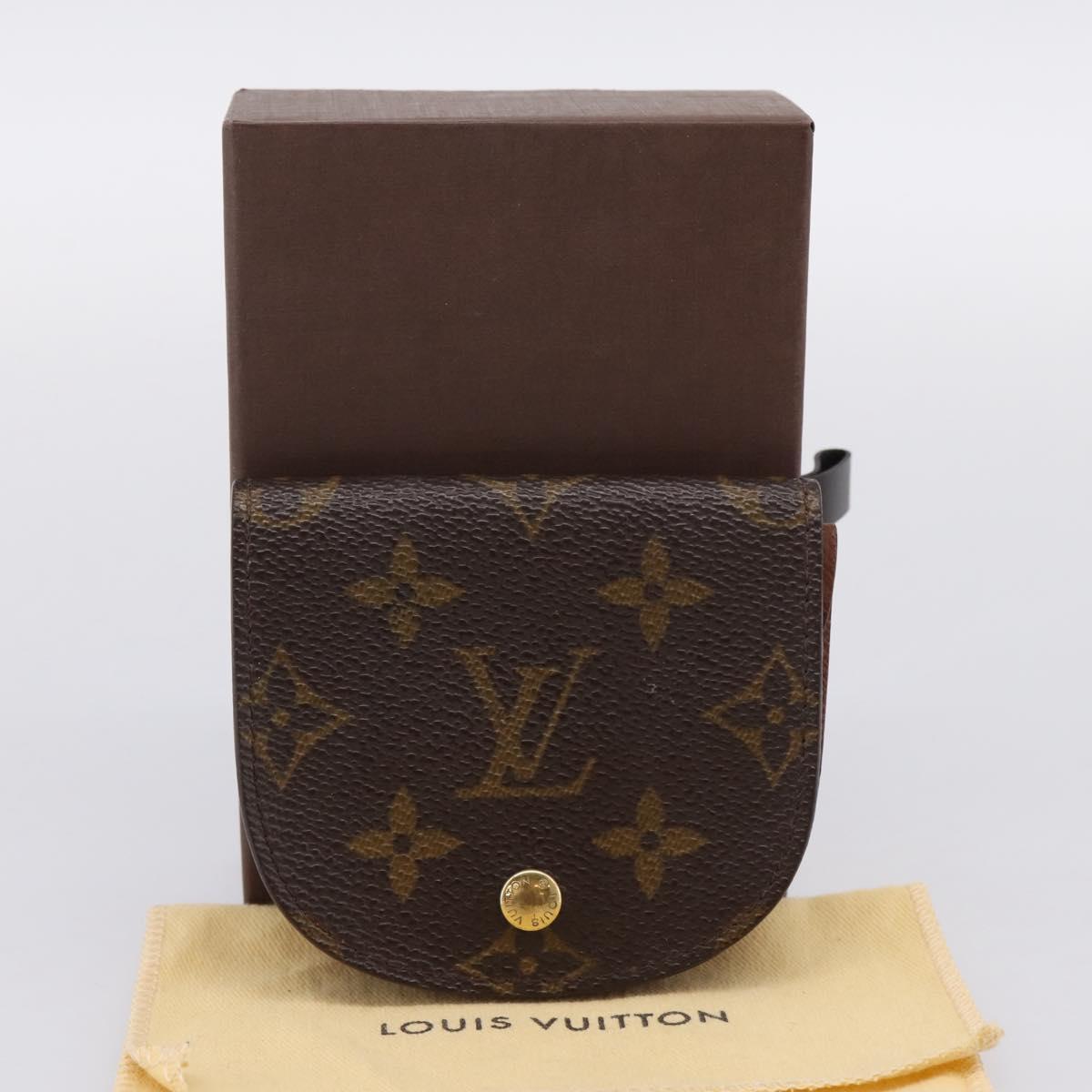 LOUIS VUITTON Monogram Porte Monnaie Guze Coin Purse M61970 LV Auth 194477A