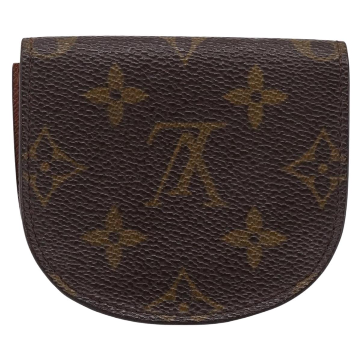 LOUIS VUITTON Monogram Porte Monnaie Guze Coin Purse M61970 LV Auth 194477A