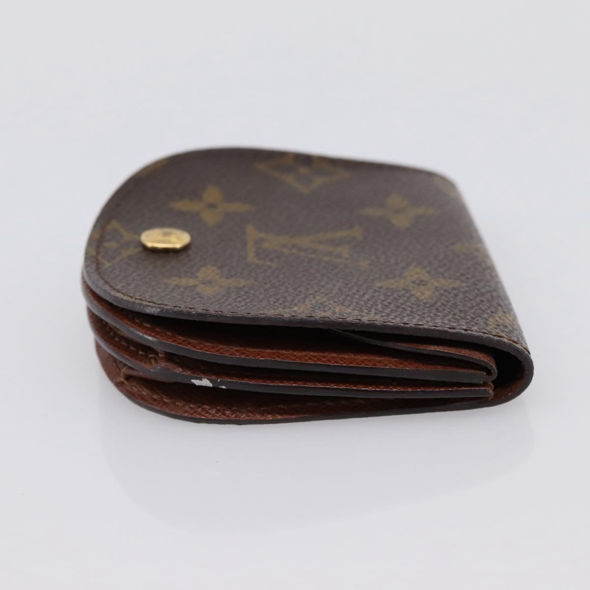 LOUIS VUITTON Monogram Porte Monnaie Guze Coin Purse M61970 LV Auth 194477A