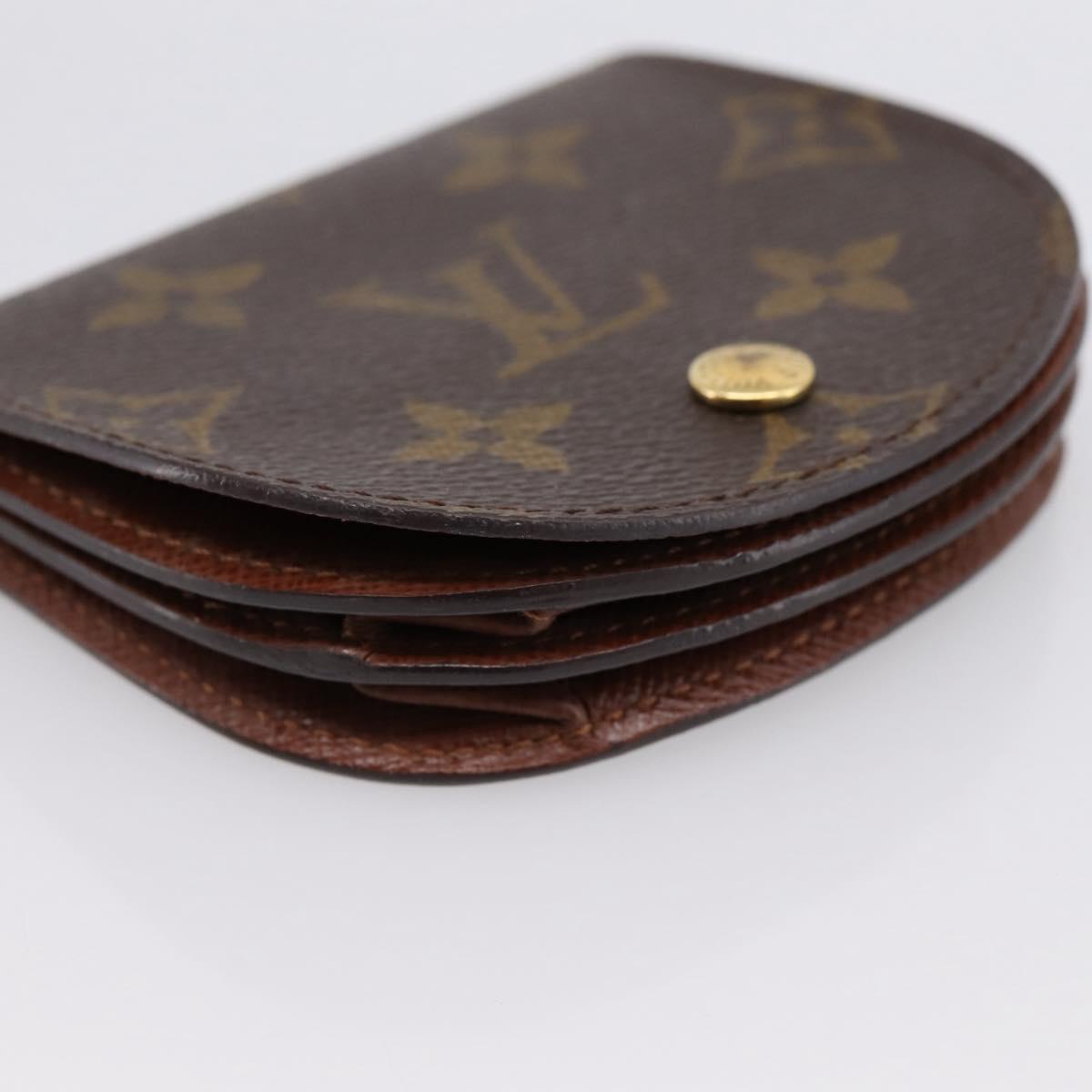 LOUIS VUITTON Monogram Porte Monnaie Guze Coin Purse M61970 LV Auth 194477A