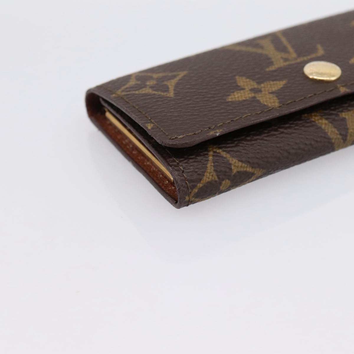 LOUIS VUITTON Monogram Multicles 4 Key Case Monogram M62631 LV Auth 194484A