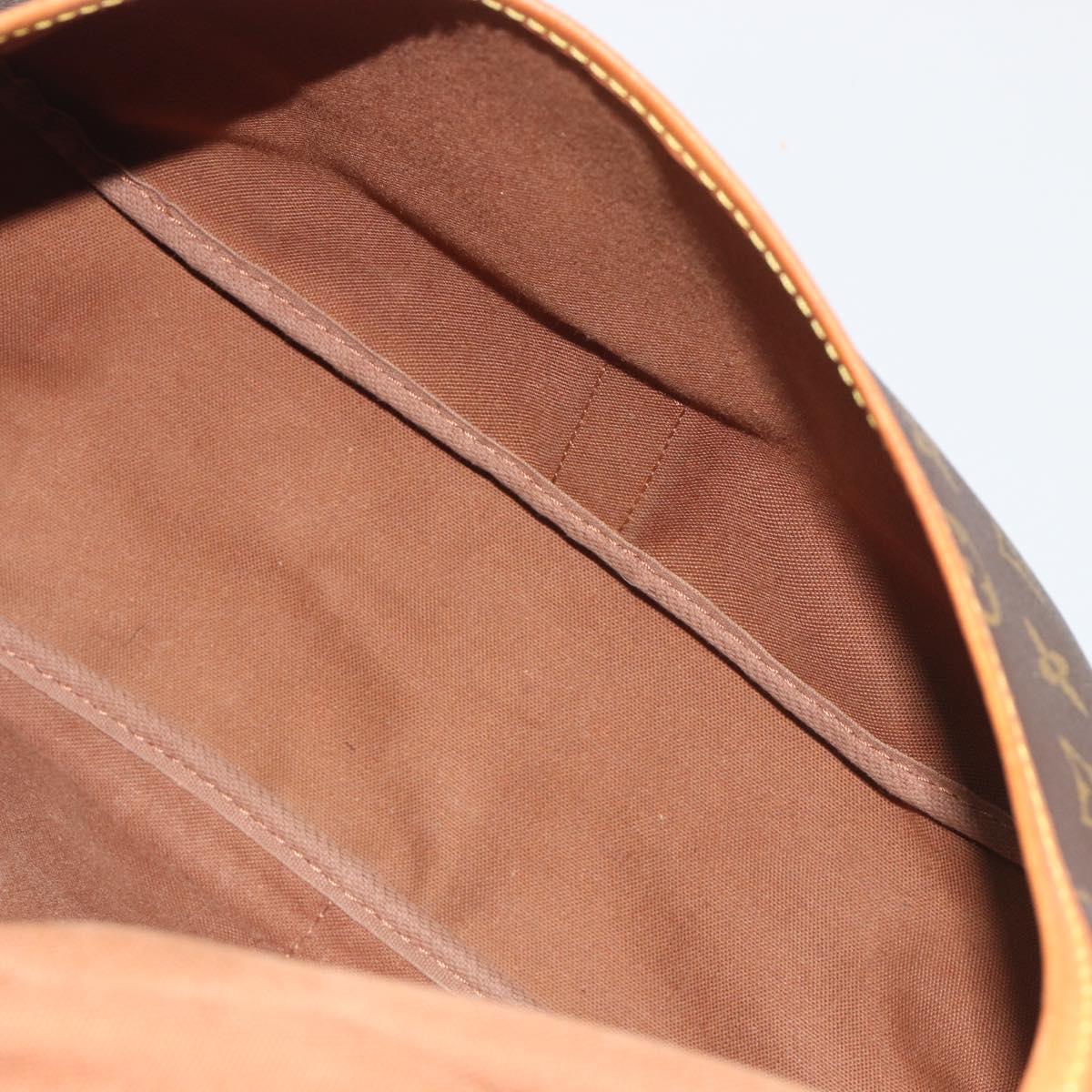 LOUIS VUITTON Monogram Saumur 35 Shoulder Bag M42254 LV Auth 194554