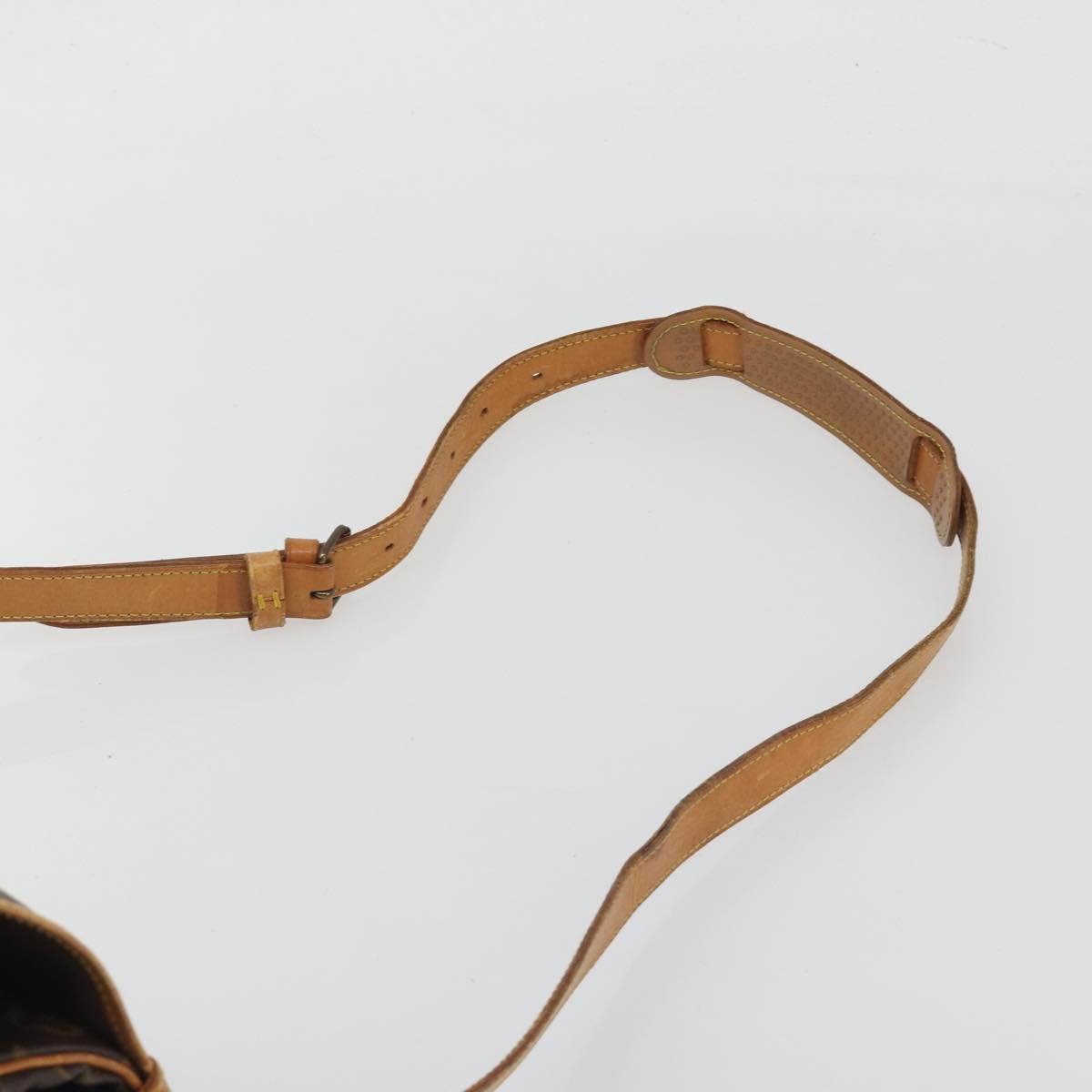 LOUIS VUITTON Monogram Saumur 35 Shoulder Bag M42254 LV Auth 194554