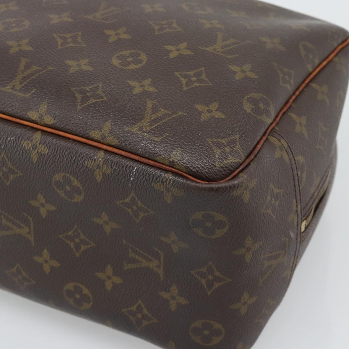 LOUIS VUITTON Monogram Deauville Hand Bag M47270 LV Auth 194557