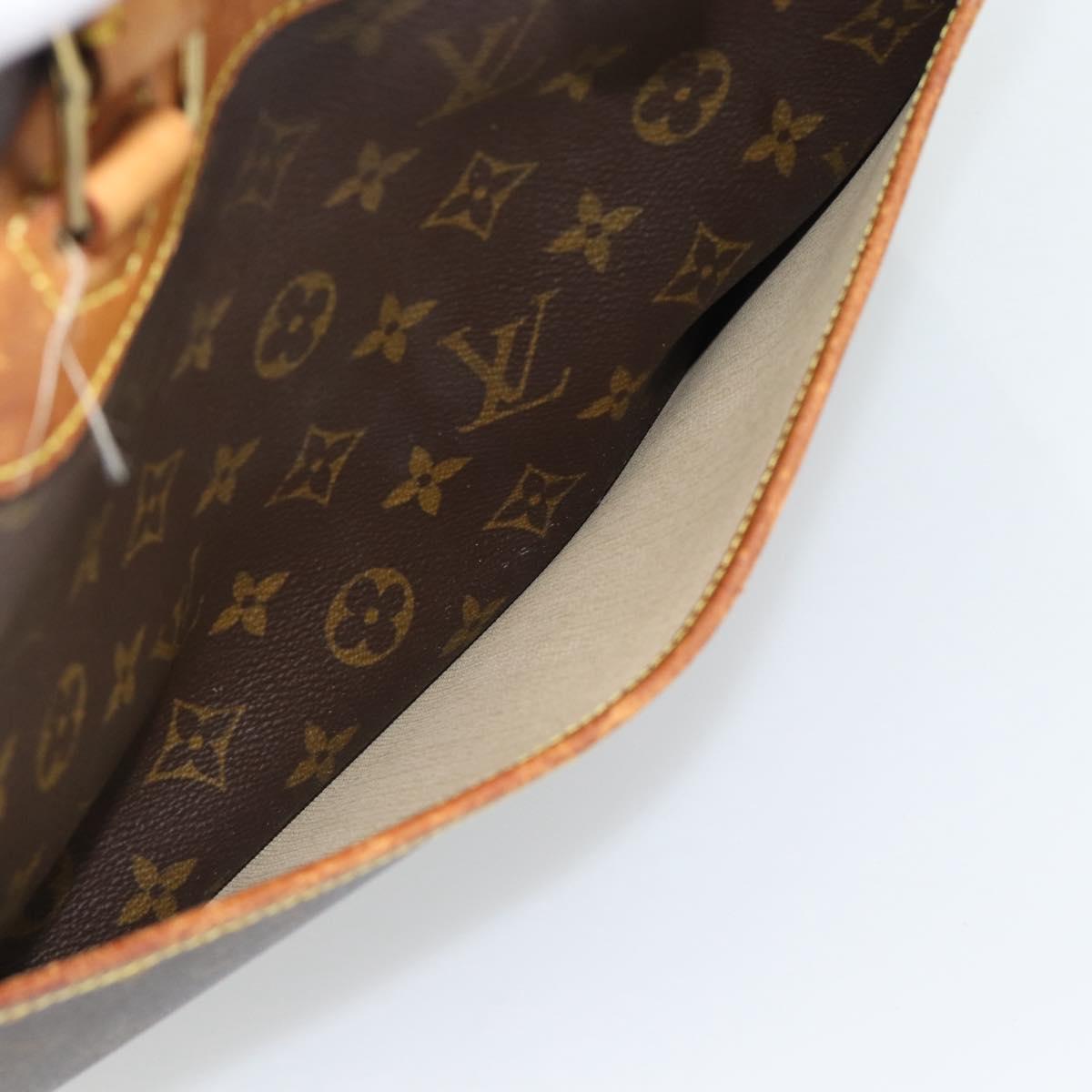 LOUIS VUITTON Monogram Deauville Hand Bag M47270 LV Auth 194557