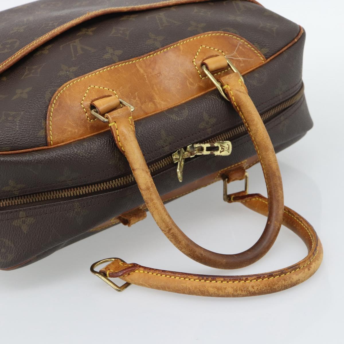 LOUIS VUITTON Monogram Deauville Hand Bag M47270 LV Auth 194557