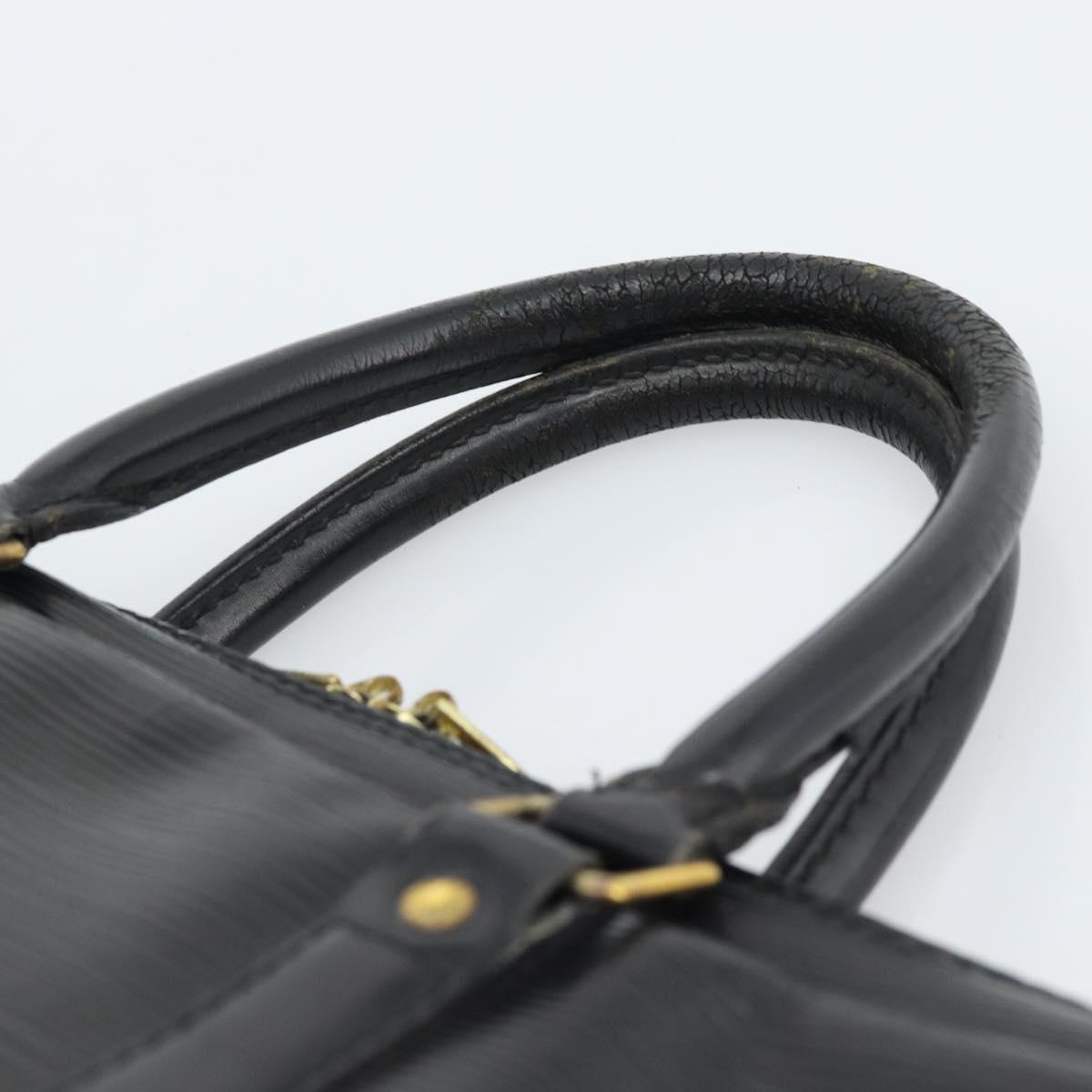 LOUIS VUITTON Epi Porte Documents Voyage Business Bag Black M40321 Auth 194561
