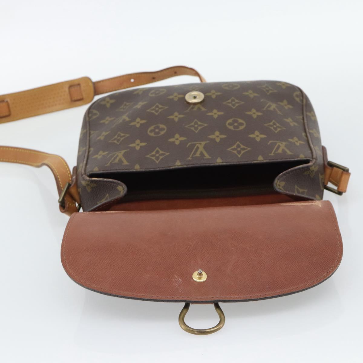 LOUIS VUITTON Monogram Saint Cloud GM Shoulder Bag M51242 LV Auth 194563
