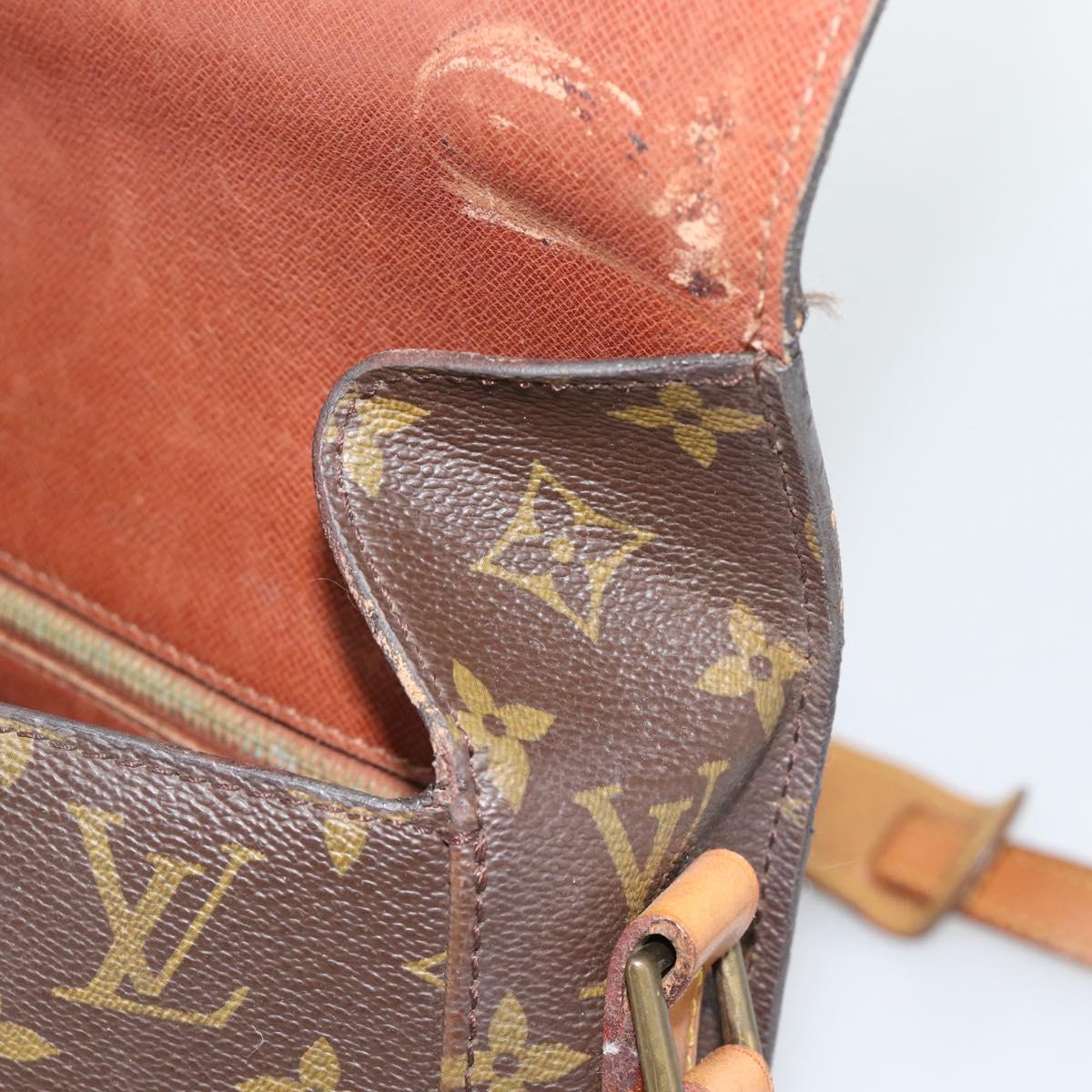 LOUIS VUITTON Monogram Saint Cloud GM Shoulder Bag M51242 LV Auth 194563