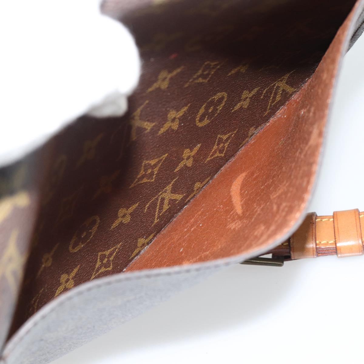LOUIS VUITTON Monogram Saint Cloud GM Shoulder Bag M51242 LV Auth 194563